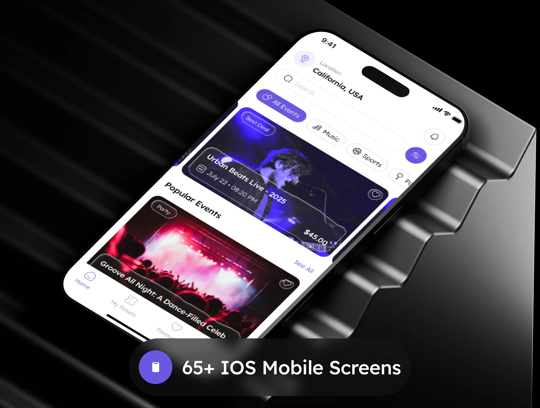 Moito - Event Booking App UI Kit 5