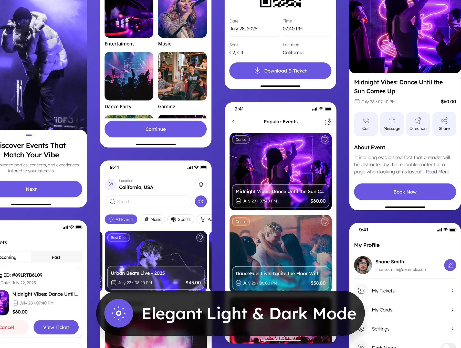Moito - Event Booking App UI Kit 7