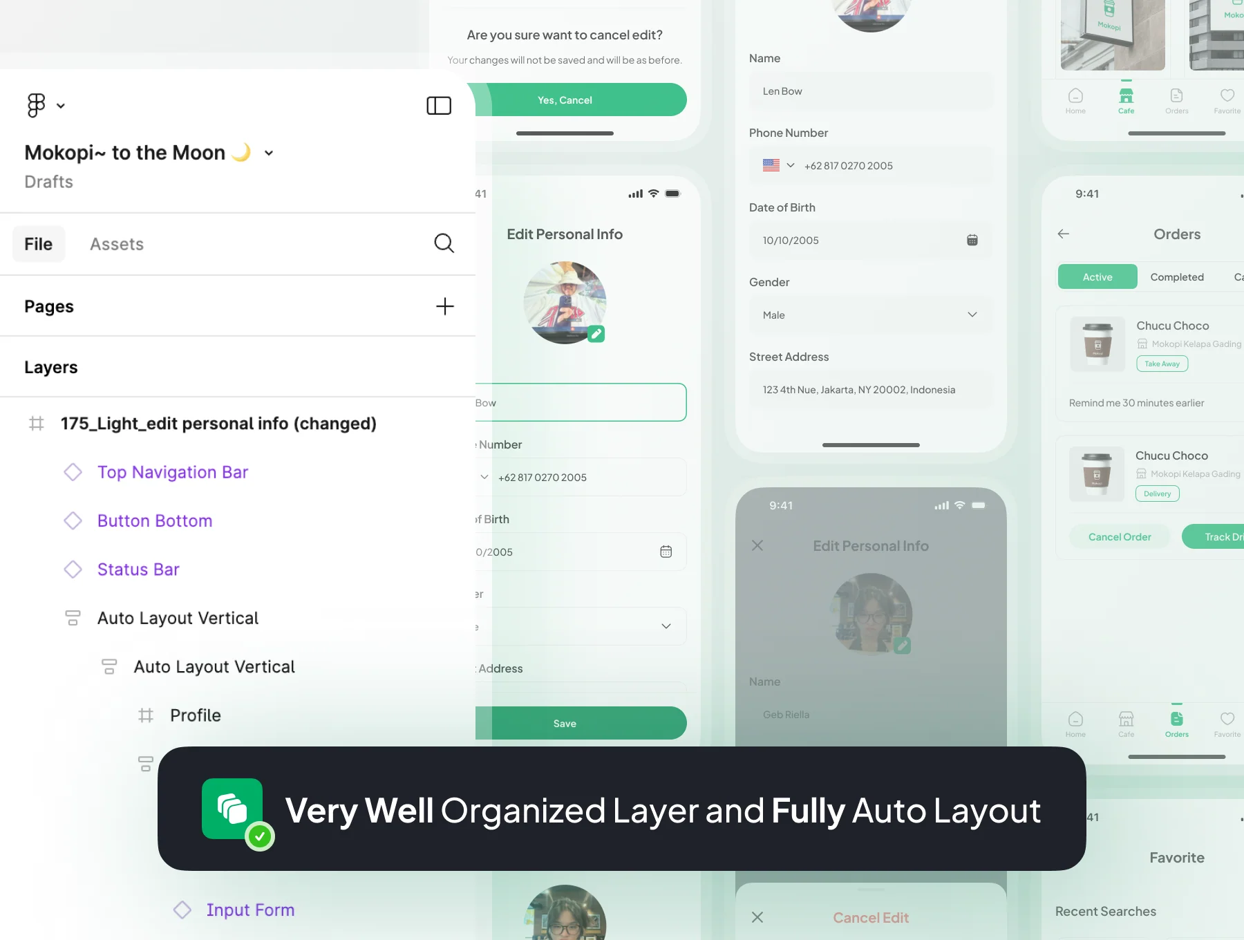 Mokopi - Coffee Delivery App UI Kit 7