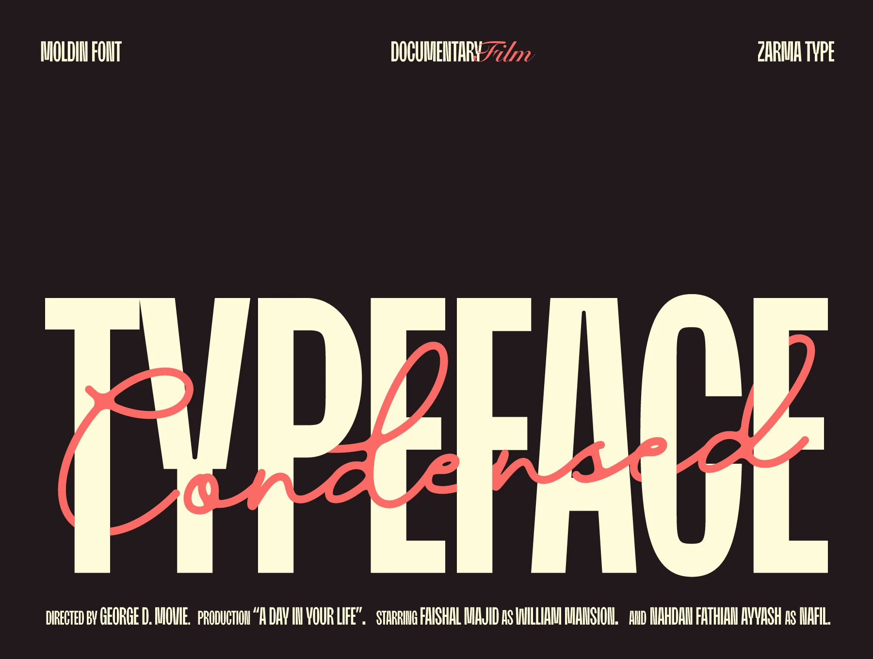 Moldin - Condensed Sans Serif Font 2