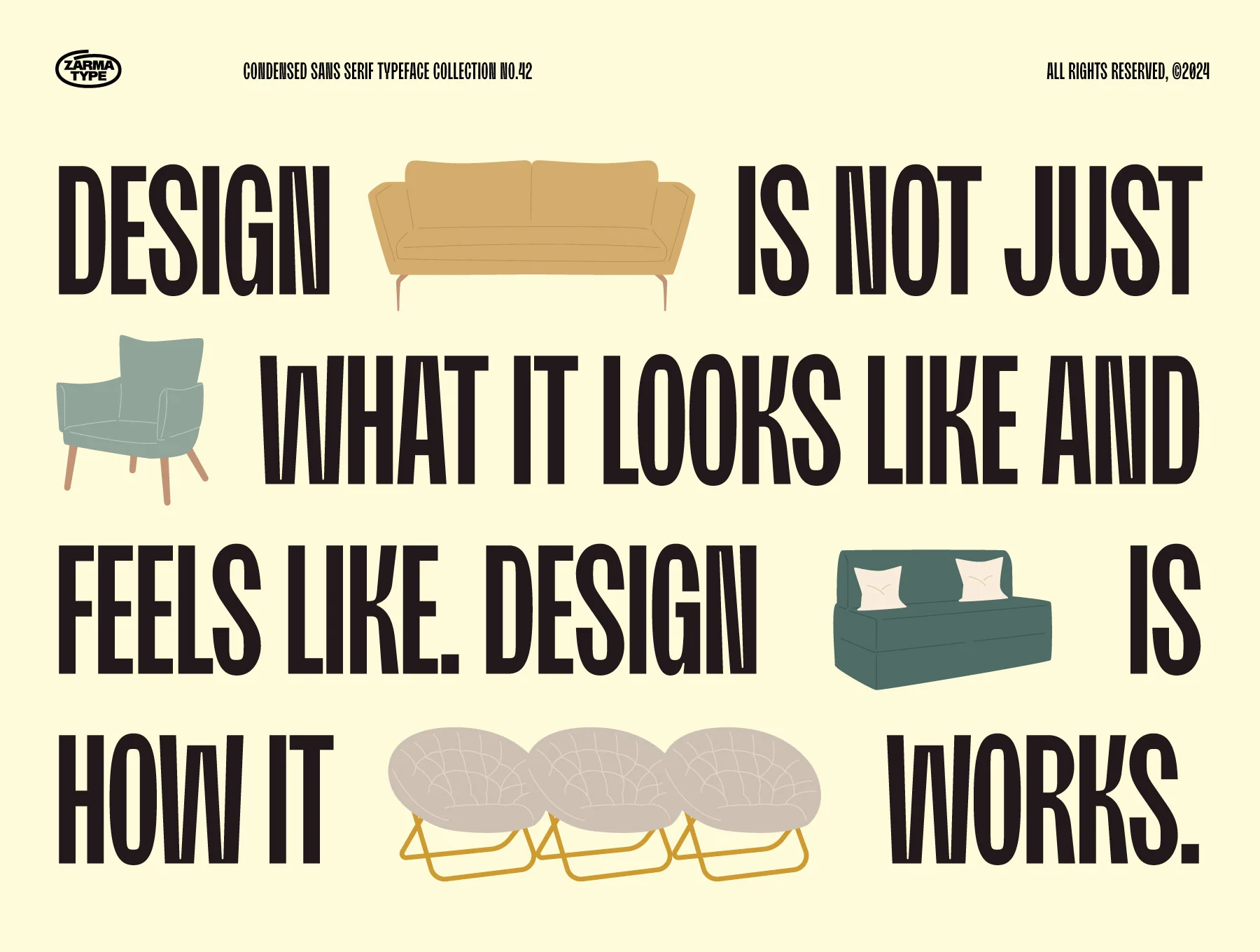Moldin - Condensed Sans Serif Font 3