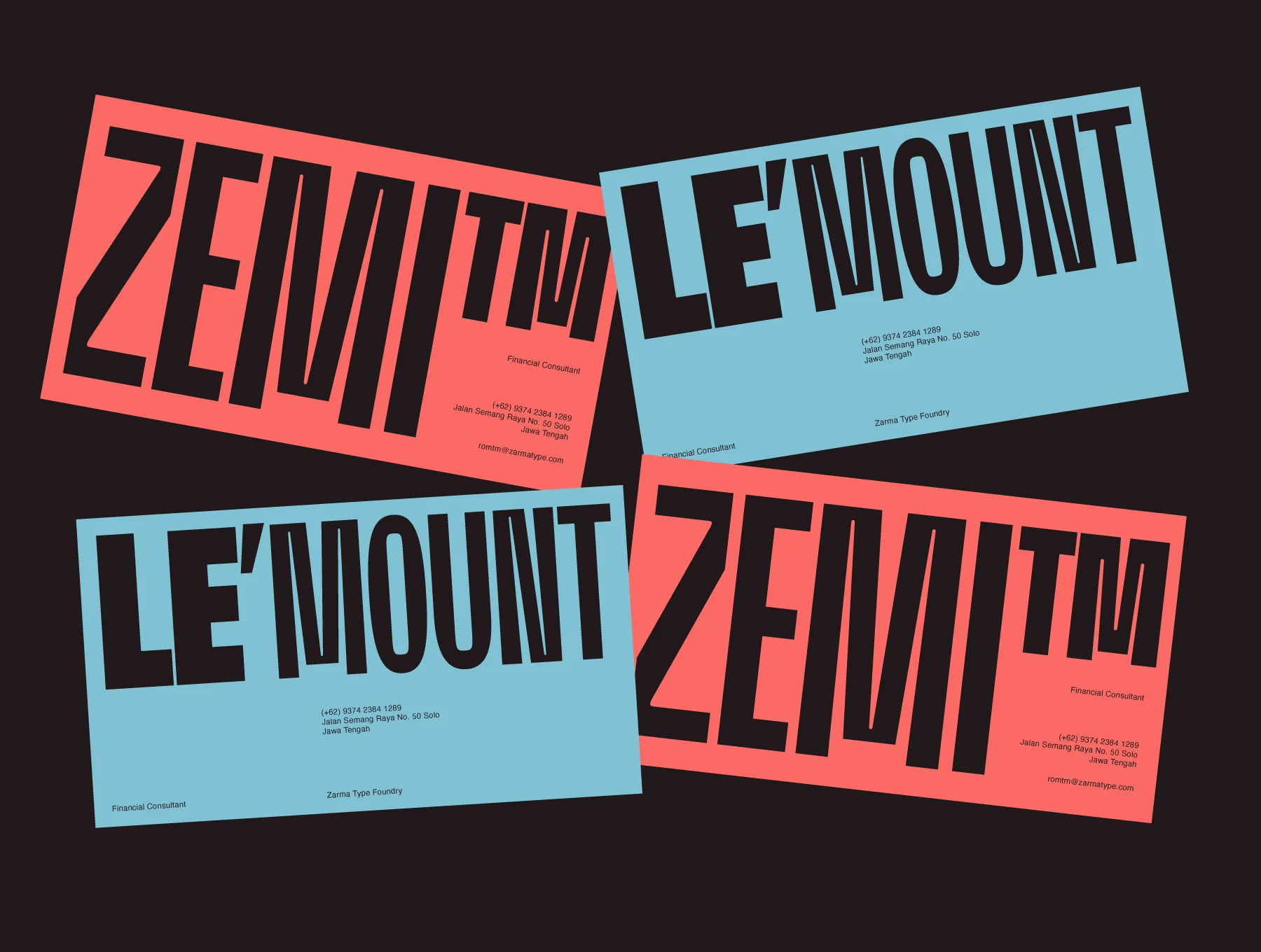 Moldin - Condensed Sans Serif Font 6