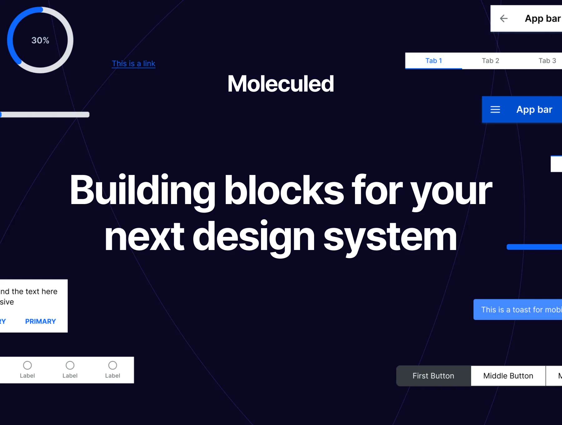 Moleculed - Design Starter Library