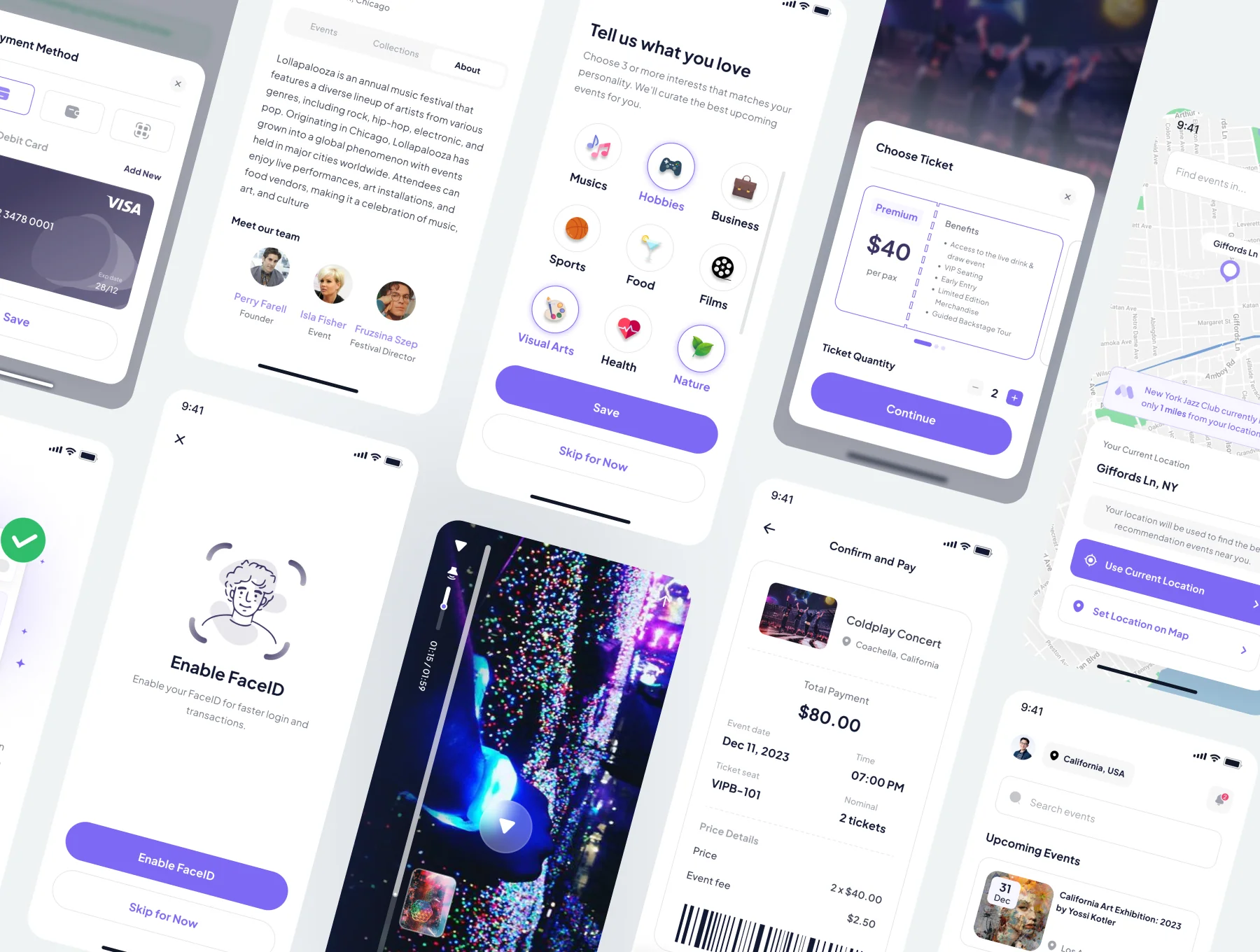 Momento - Event App UI Kit 2