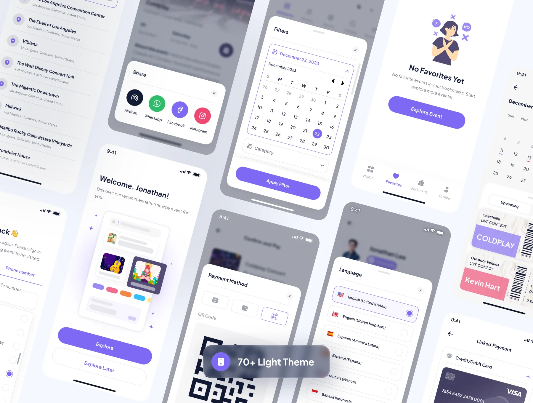 Momento - Event App UI Kit 5