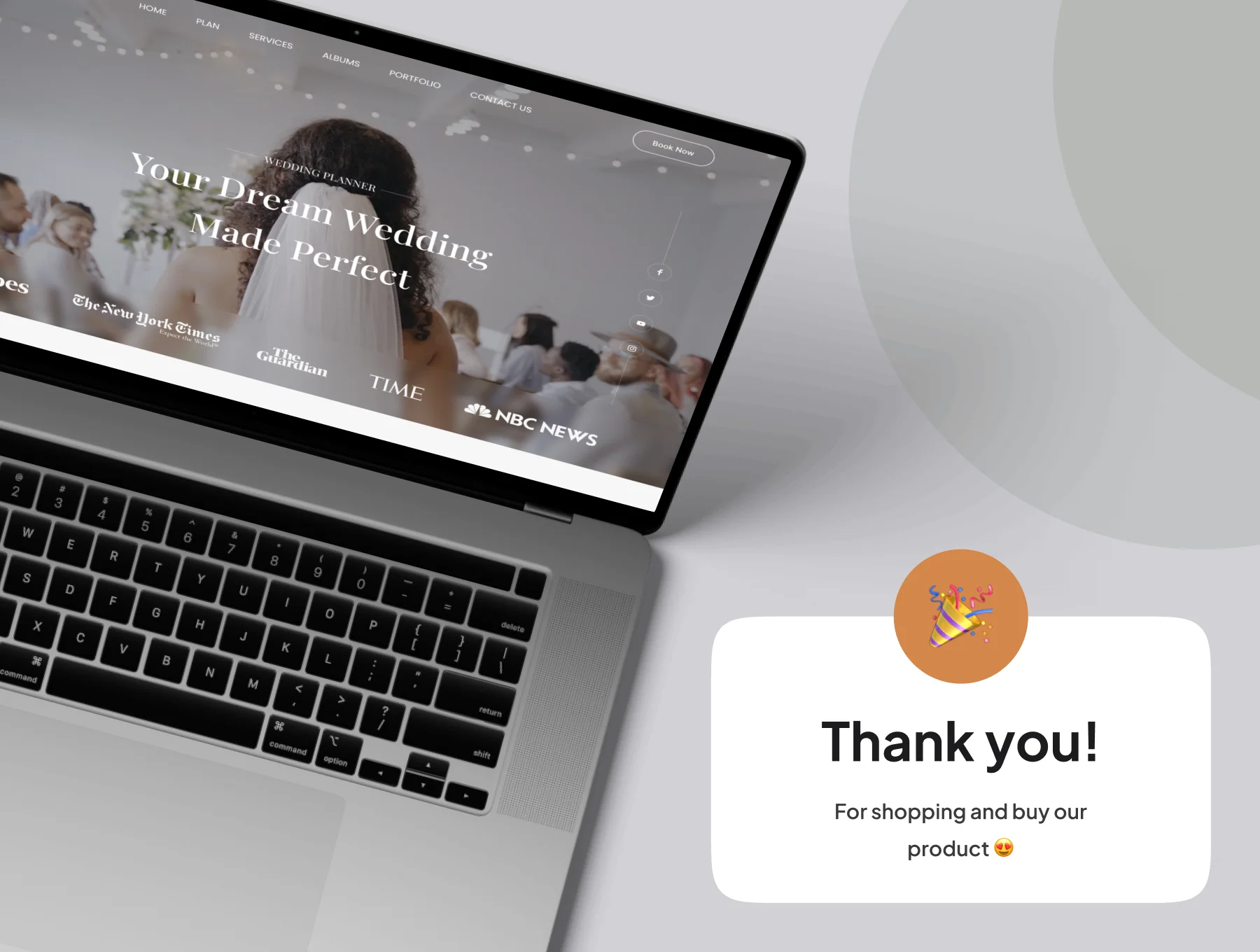 Moments - Wedding Planner Web Templates 8
