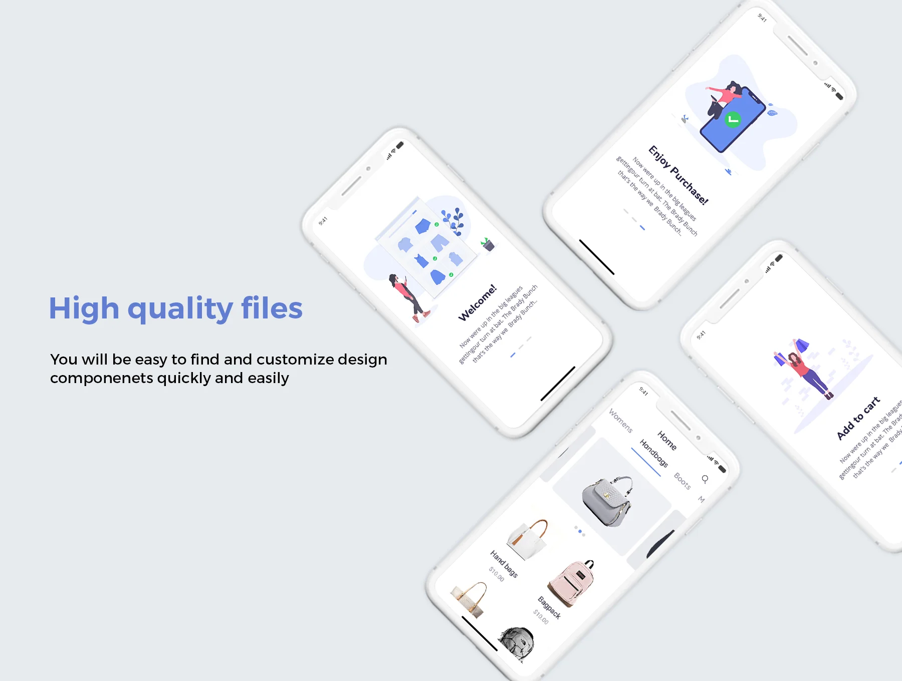 Momma Online Store Mobile App UI Kit 2