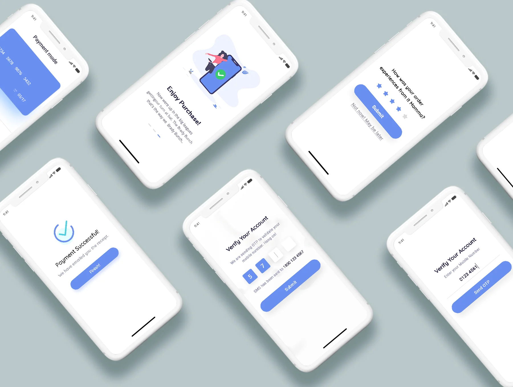 Momma Online Store Mobile App UI Kit 8
