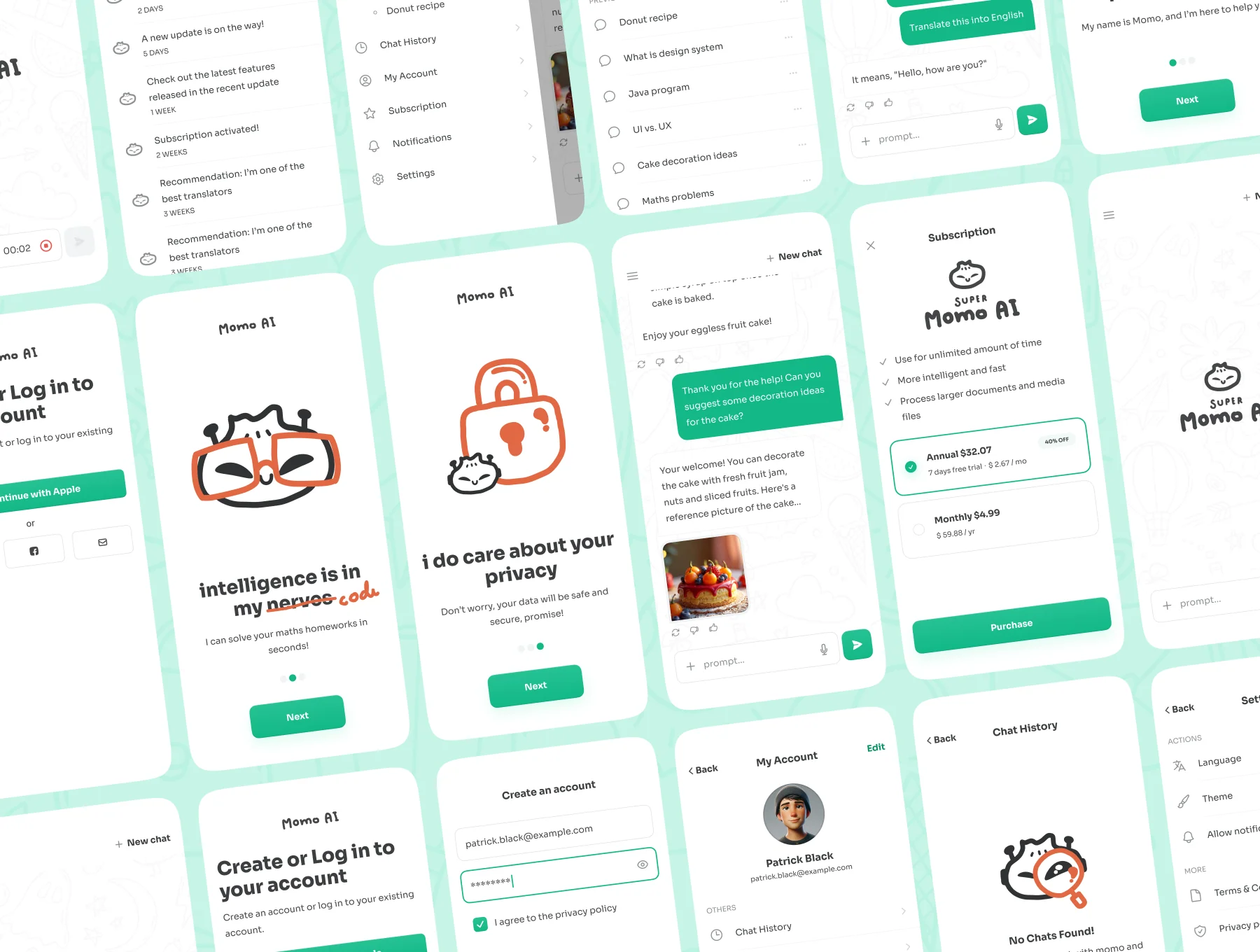 Momo AI - Chatbot UI Kit 7