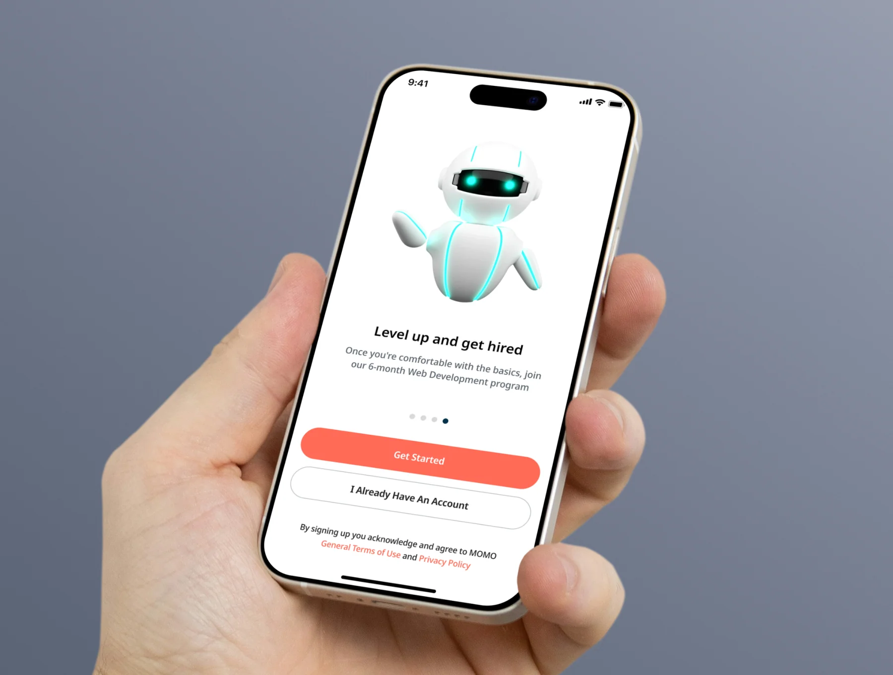 MOMO - AI Online course App 2