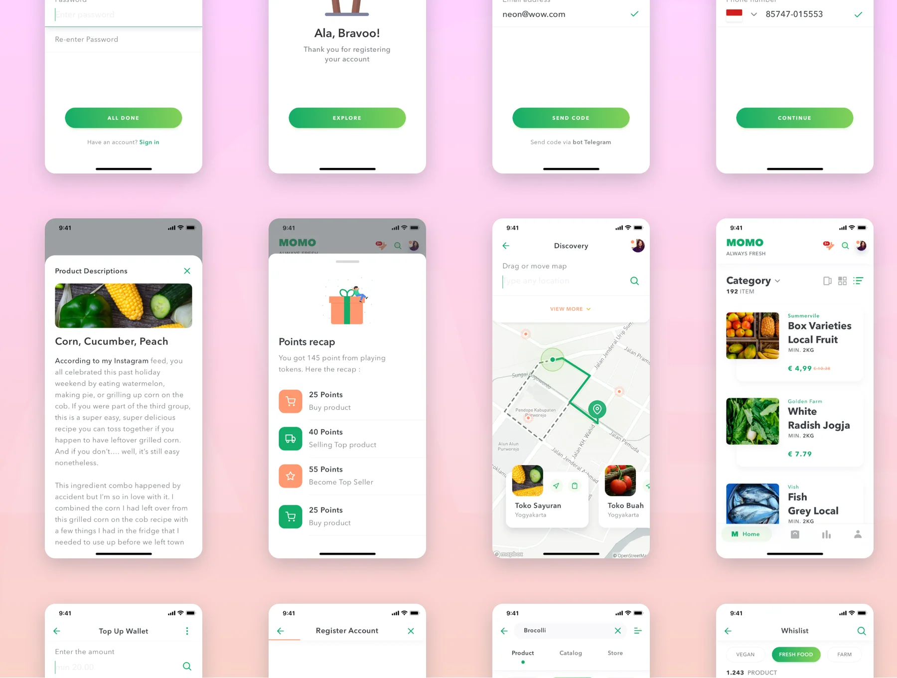 MOMO Farming UI Kit 5
