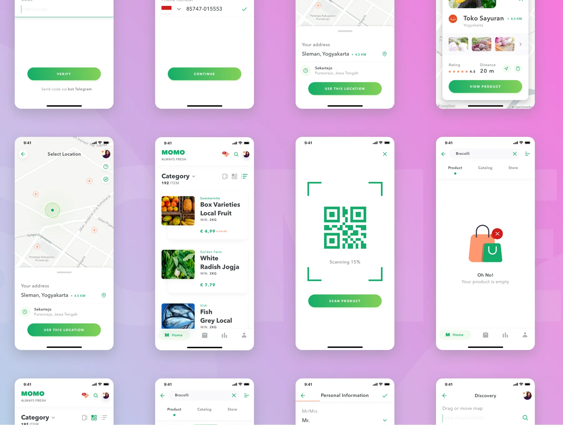 MOMO Farming UI Kit 6
