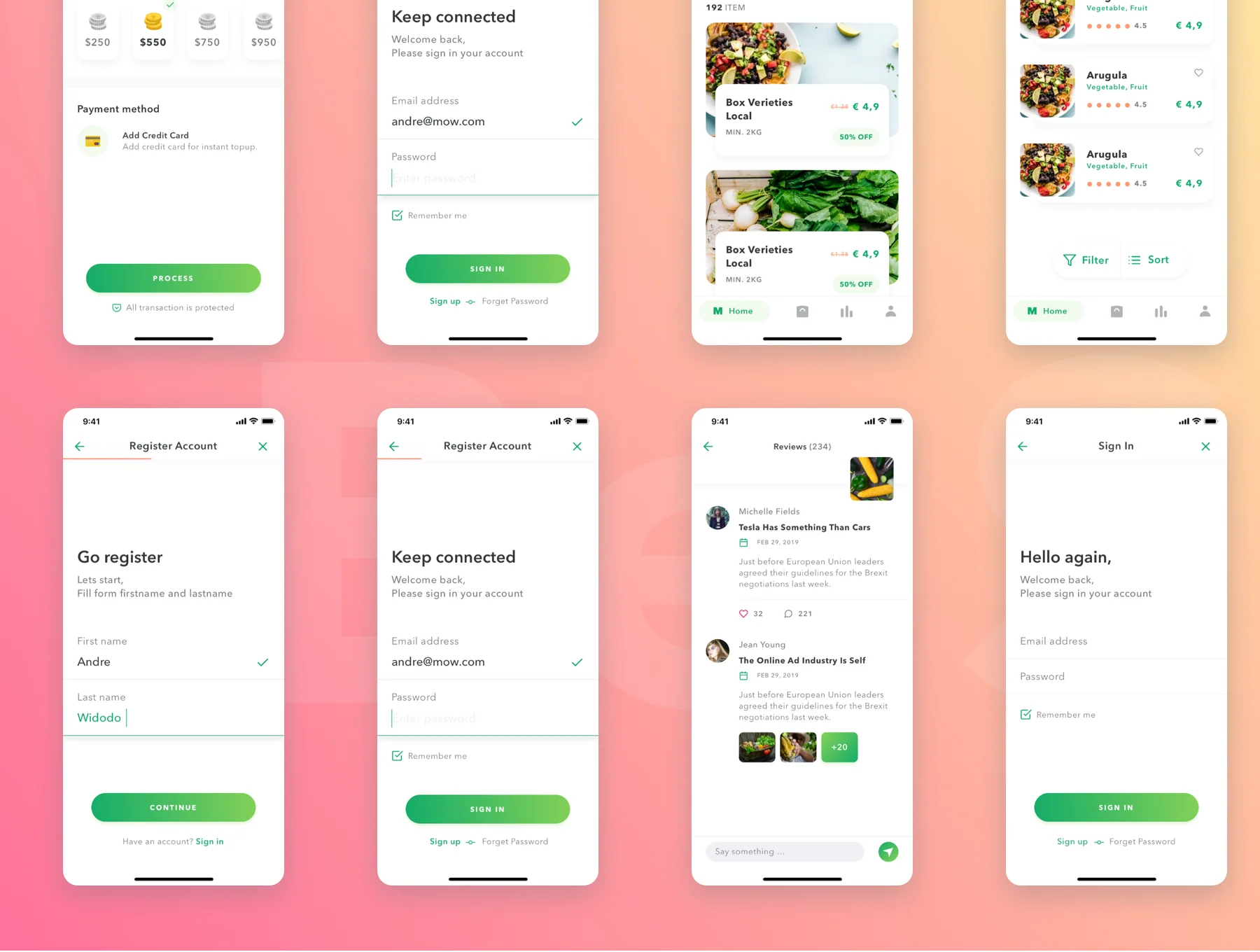 MOMO Farming UI Kit 7