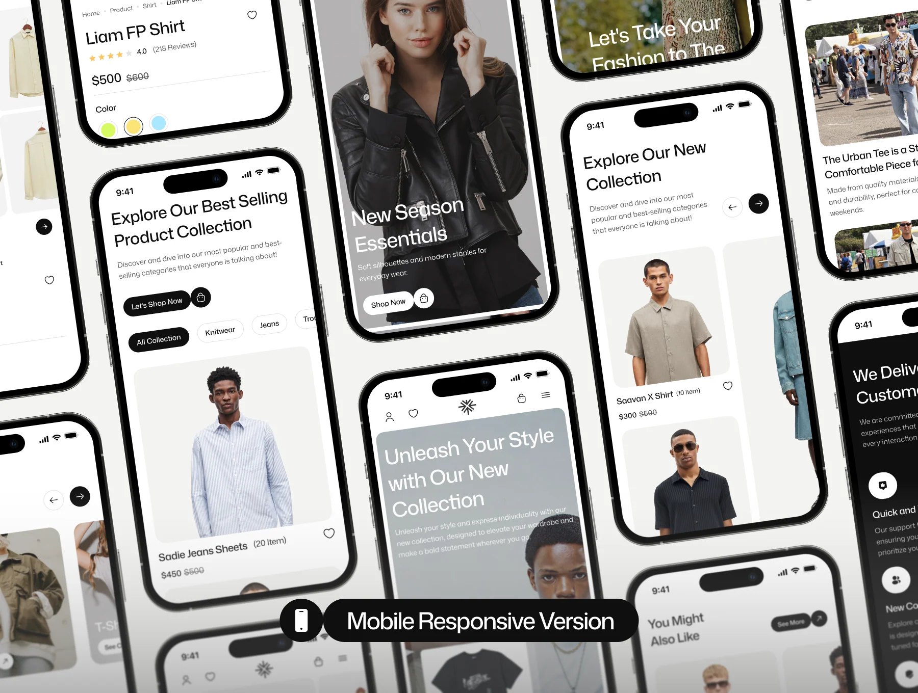 Monalisa - E Commerce Website UI Kit 3