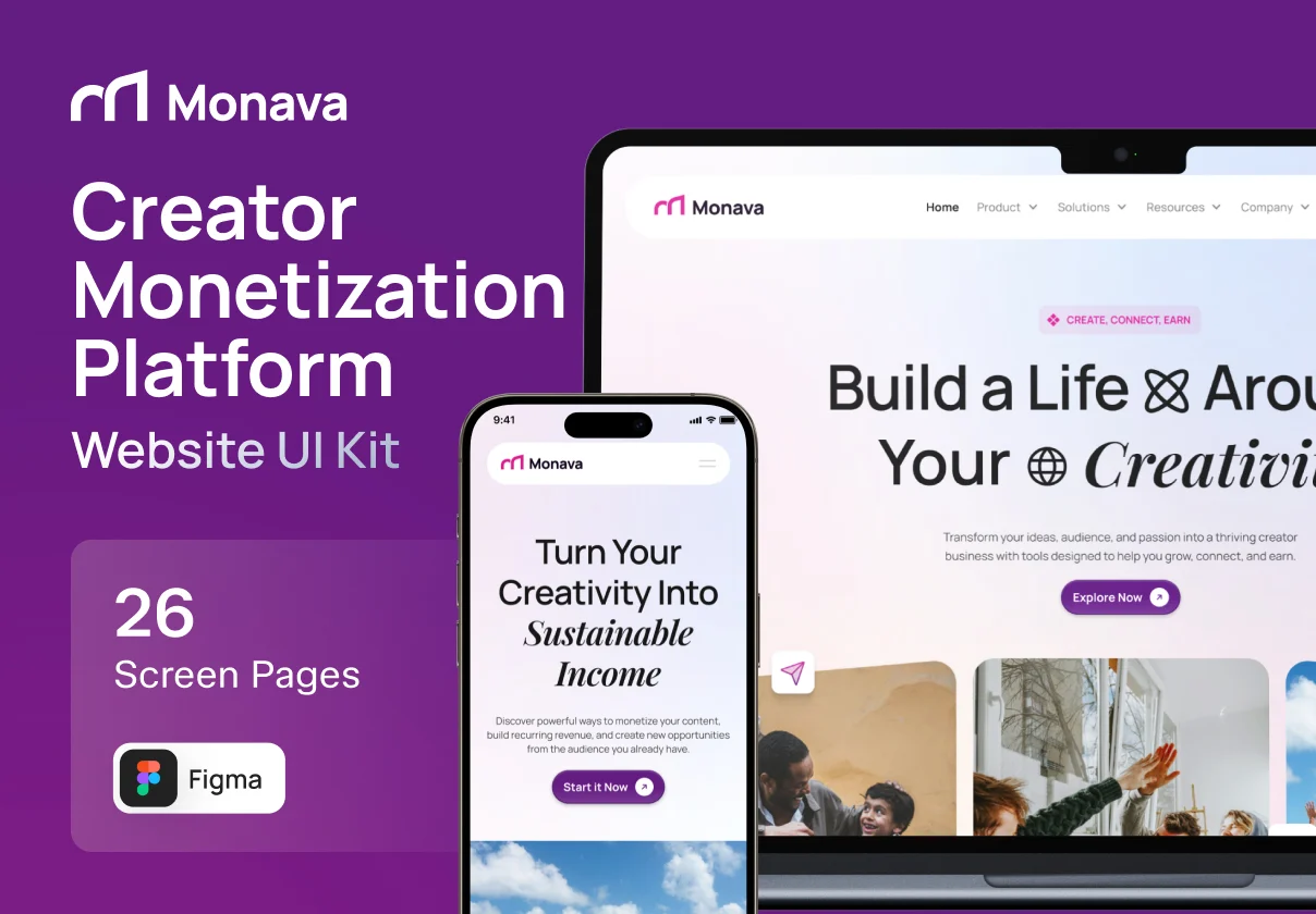 Monava - Creator Monetization Platform