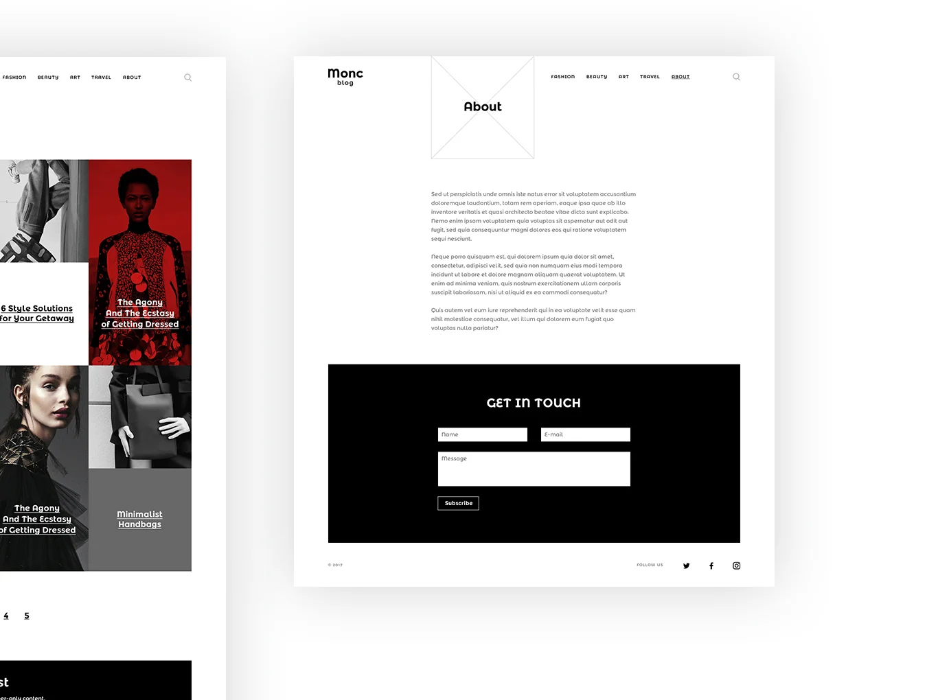 Monc Blog Template 6