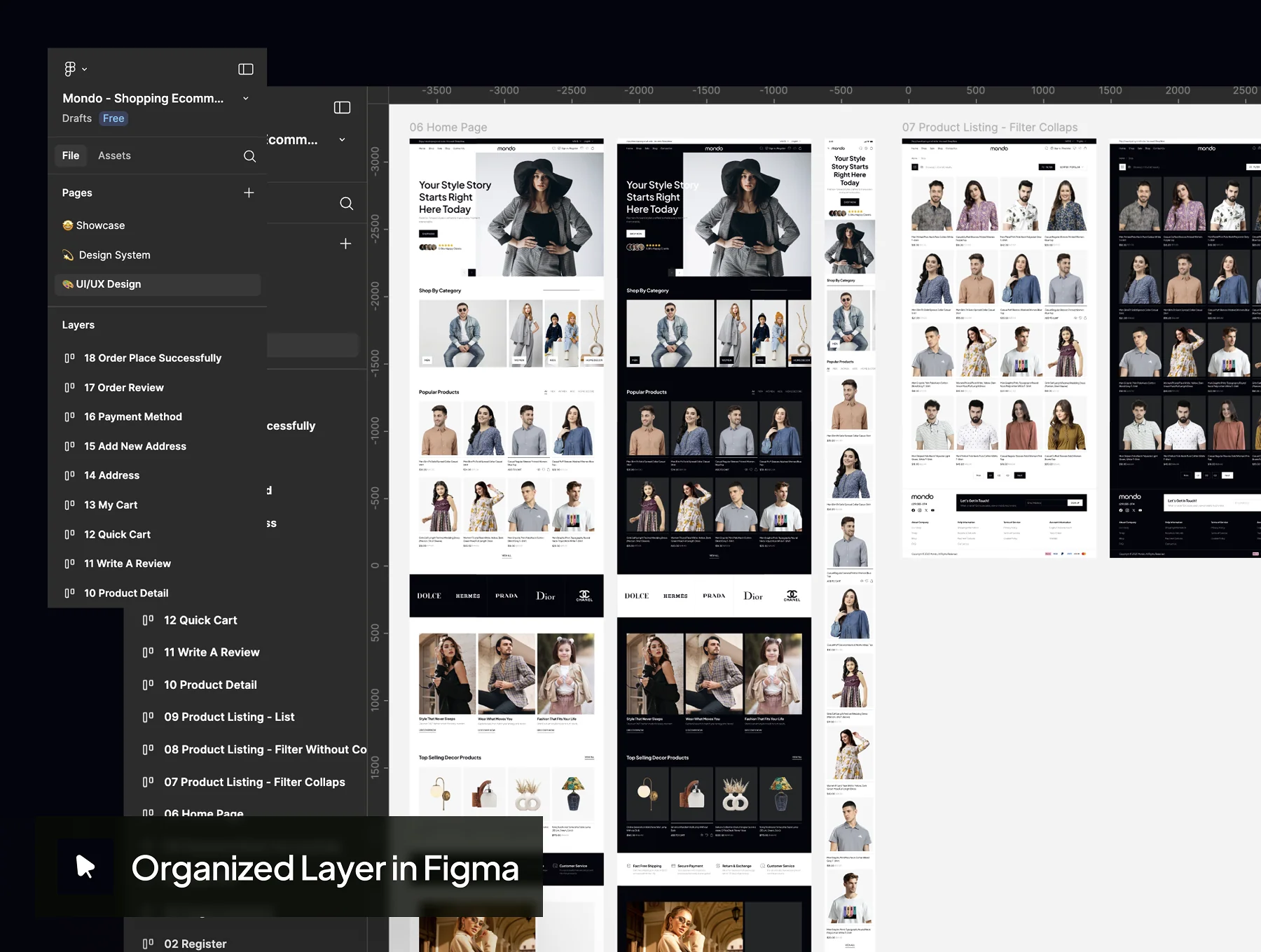 mondo - Shopping Ecommerce Website UI Kit 4