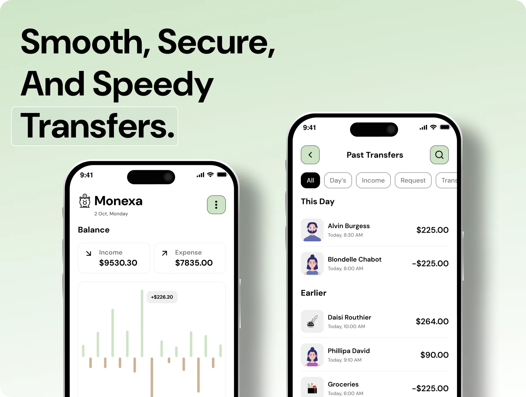 Monexa | Money Transfer App UI Kit 4