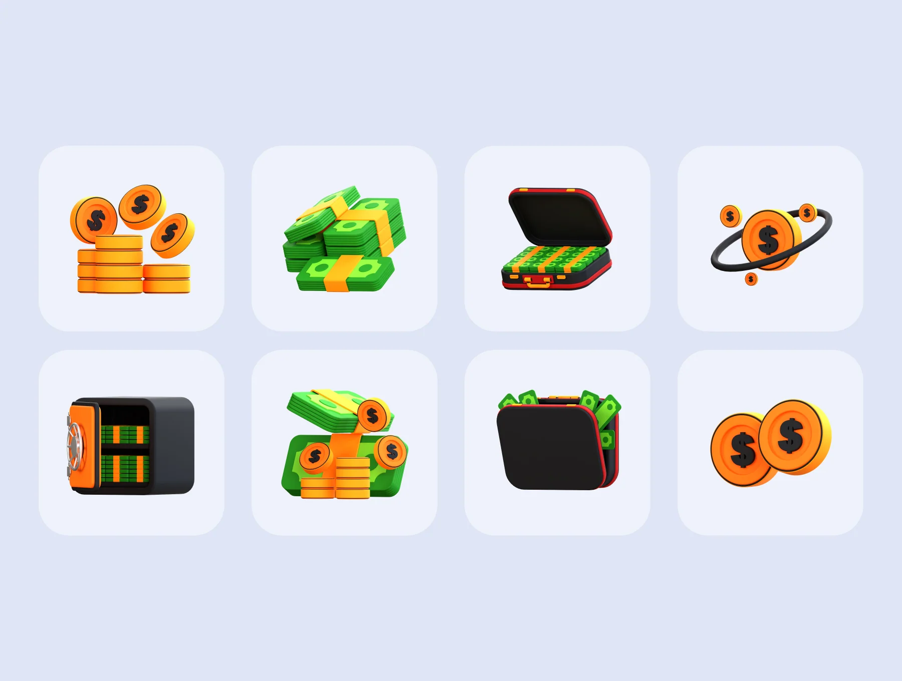 Money 3D 3D Illustration Pack 5