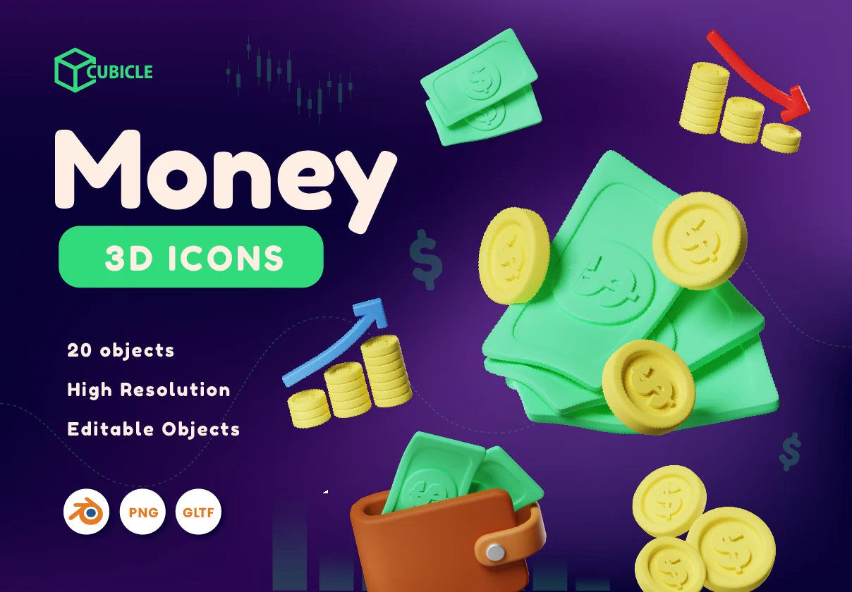 Money 3D Icon