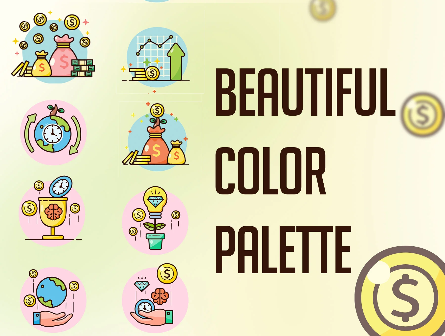 Money and Finance Looping Lottie Animations 4