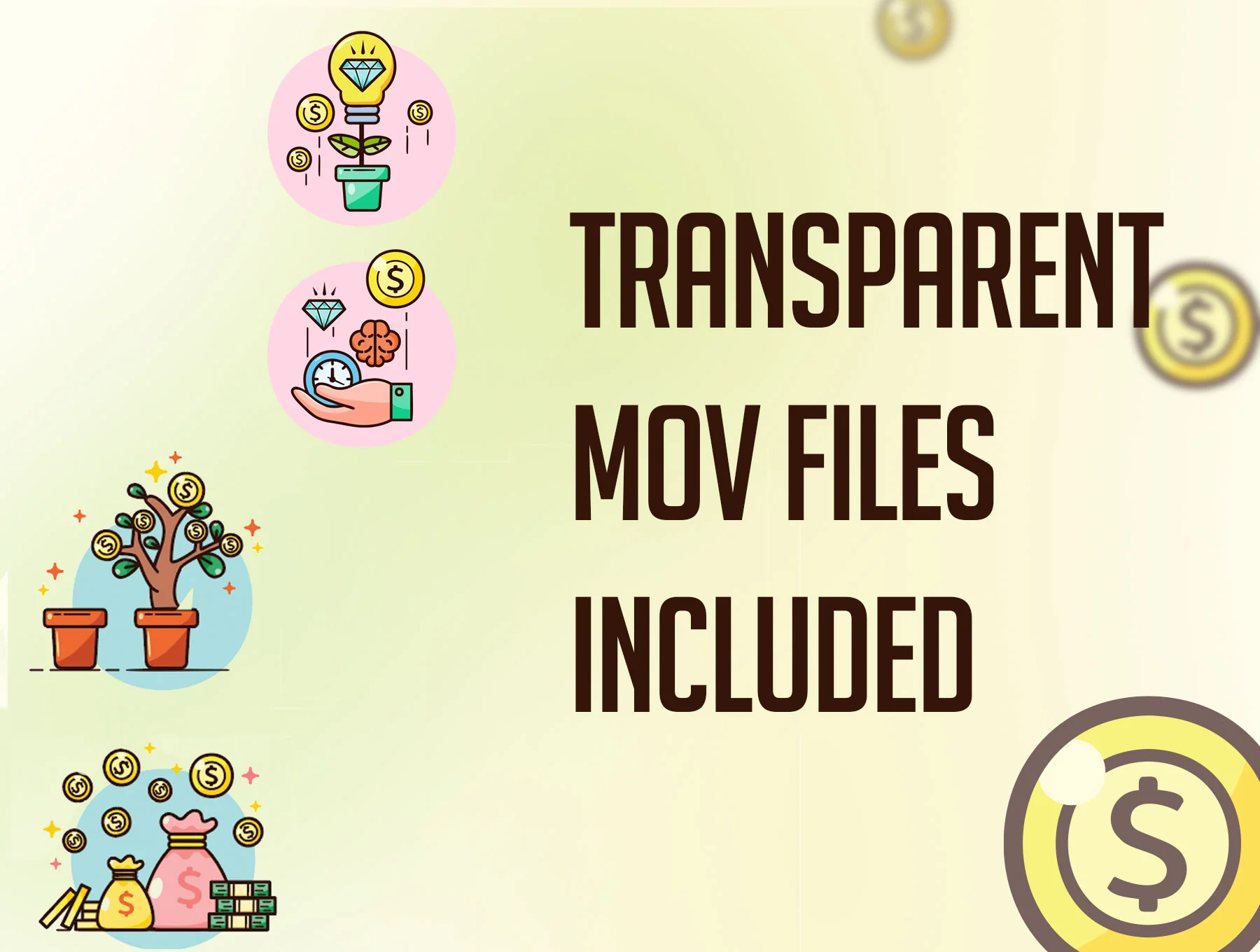 Money and Finance Looping Lottie Animations 5