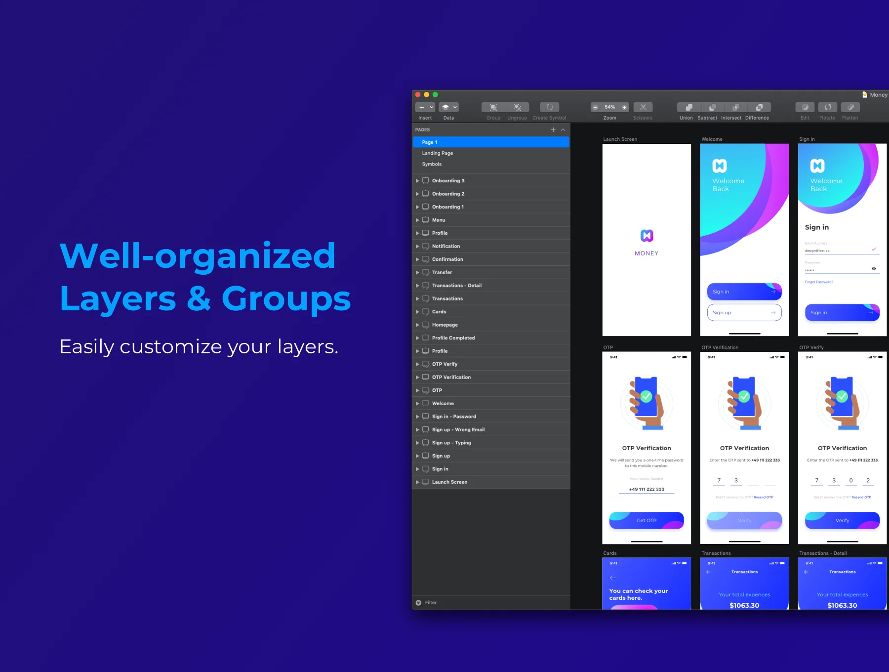 Money App UI Kit 3