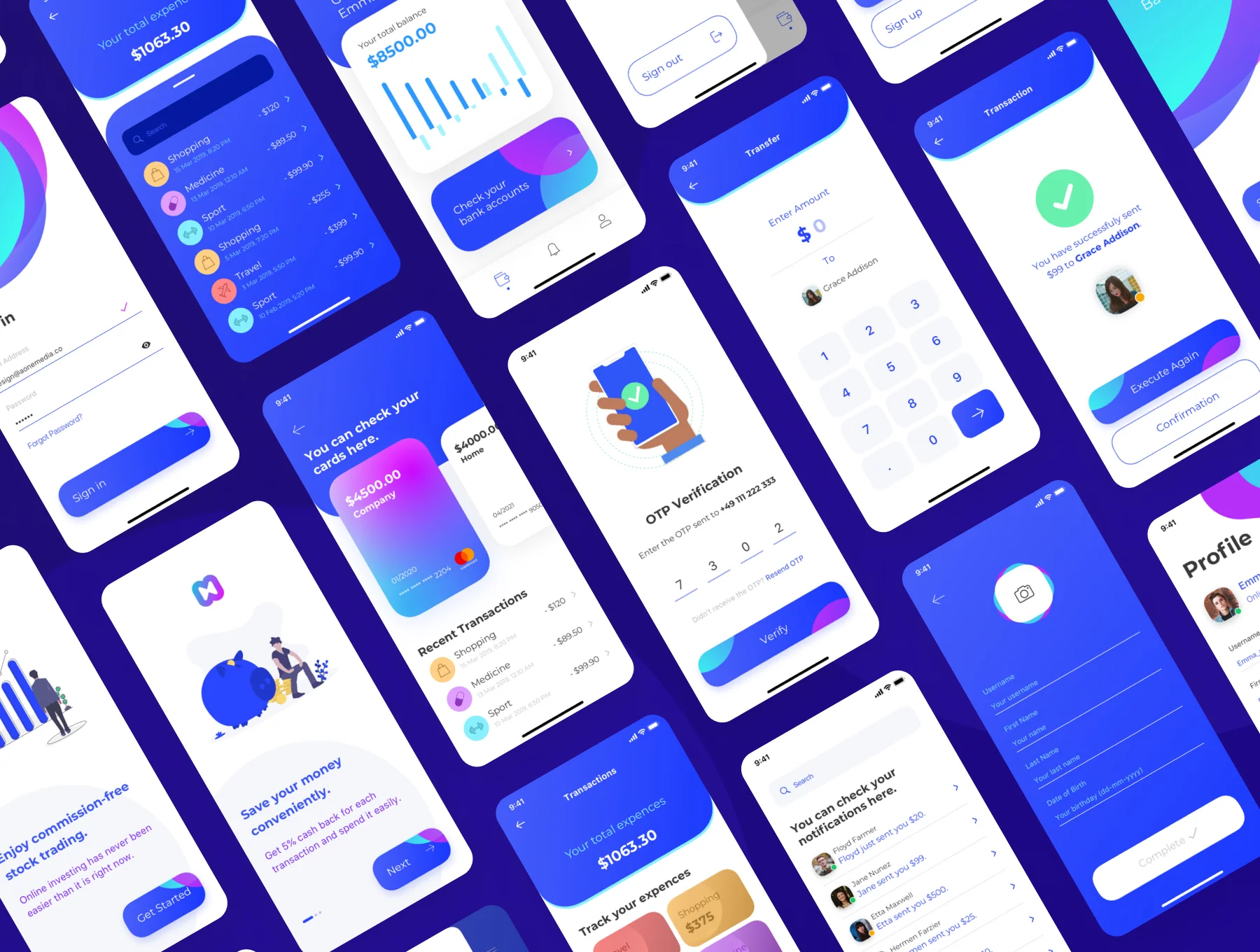 Money App UI Kit 6
