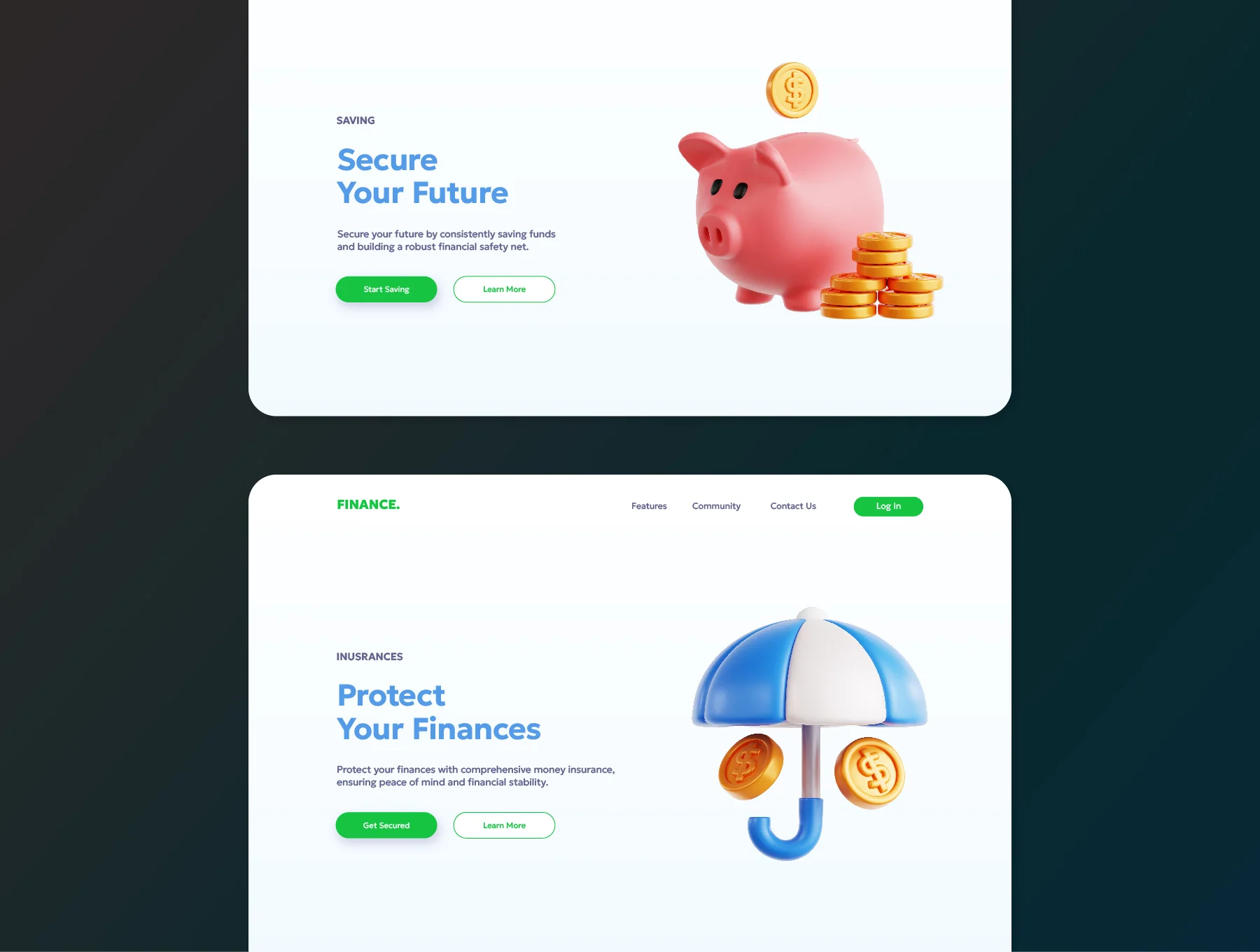 Money & Finance 3D Icon Pack 4