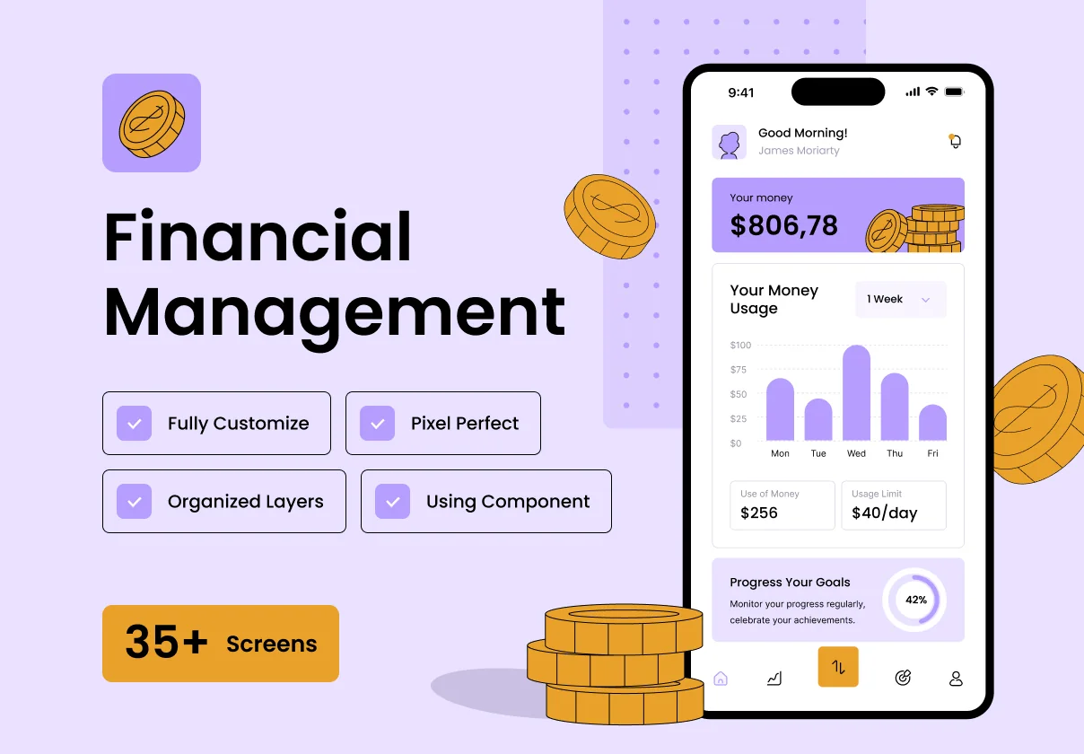 Money Management Mobile App - Application