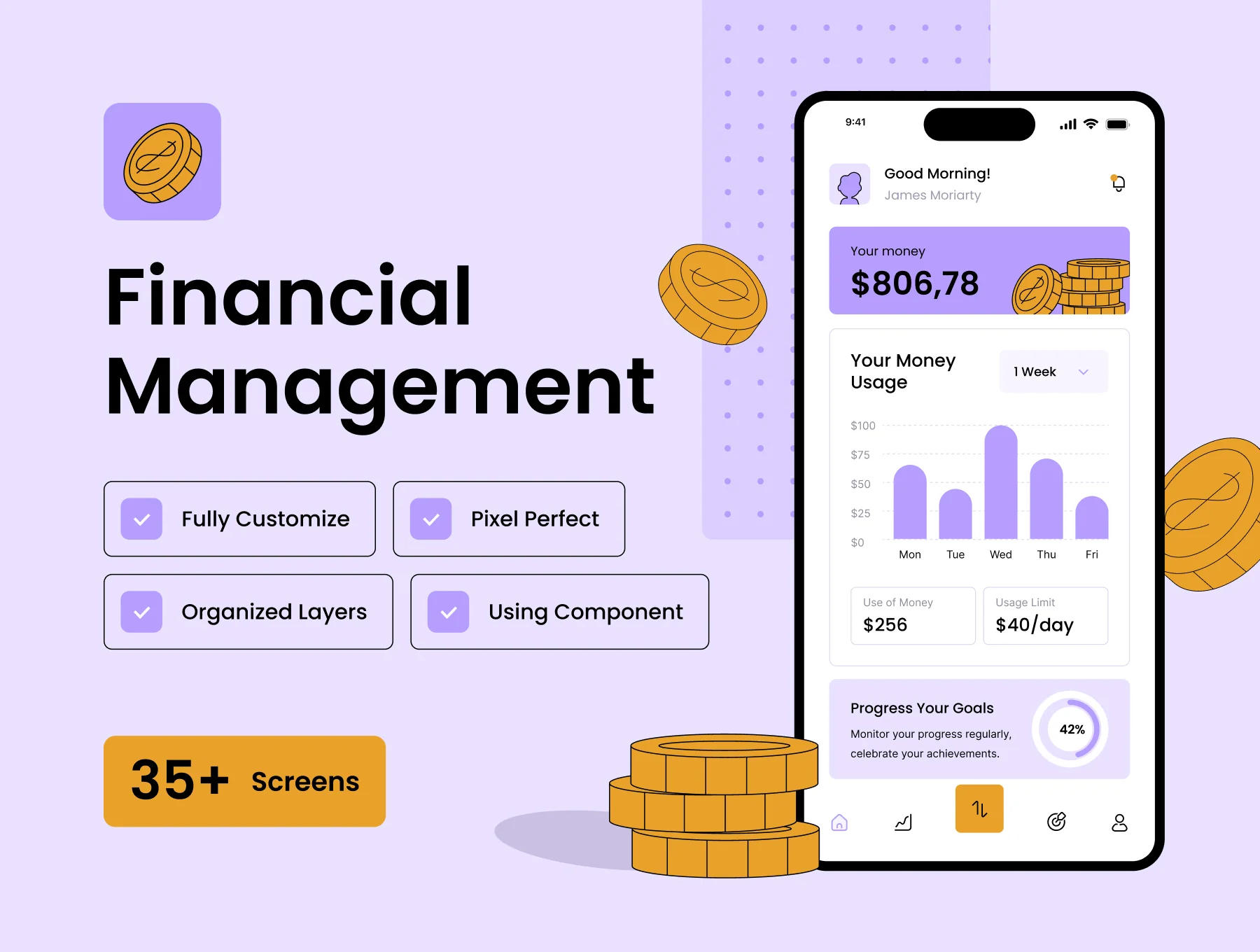 Money Management Mobile App - Application