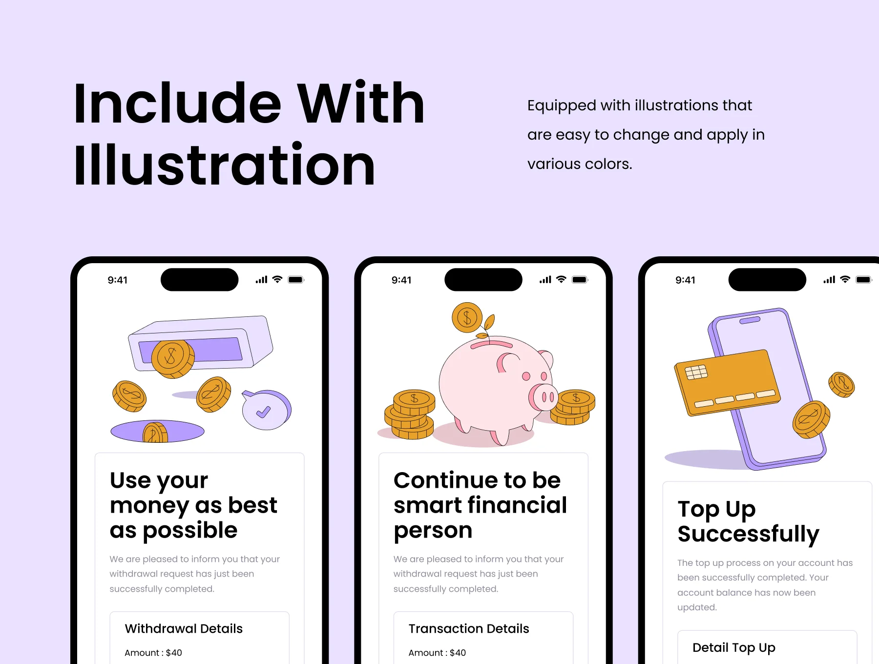 Money Management Mobile App - Application 3