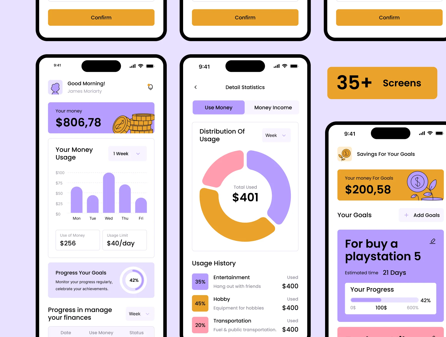 Money Management Mobile App - Application 5
