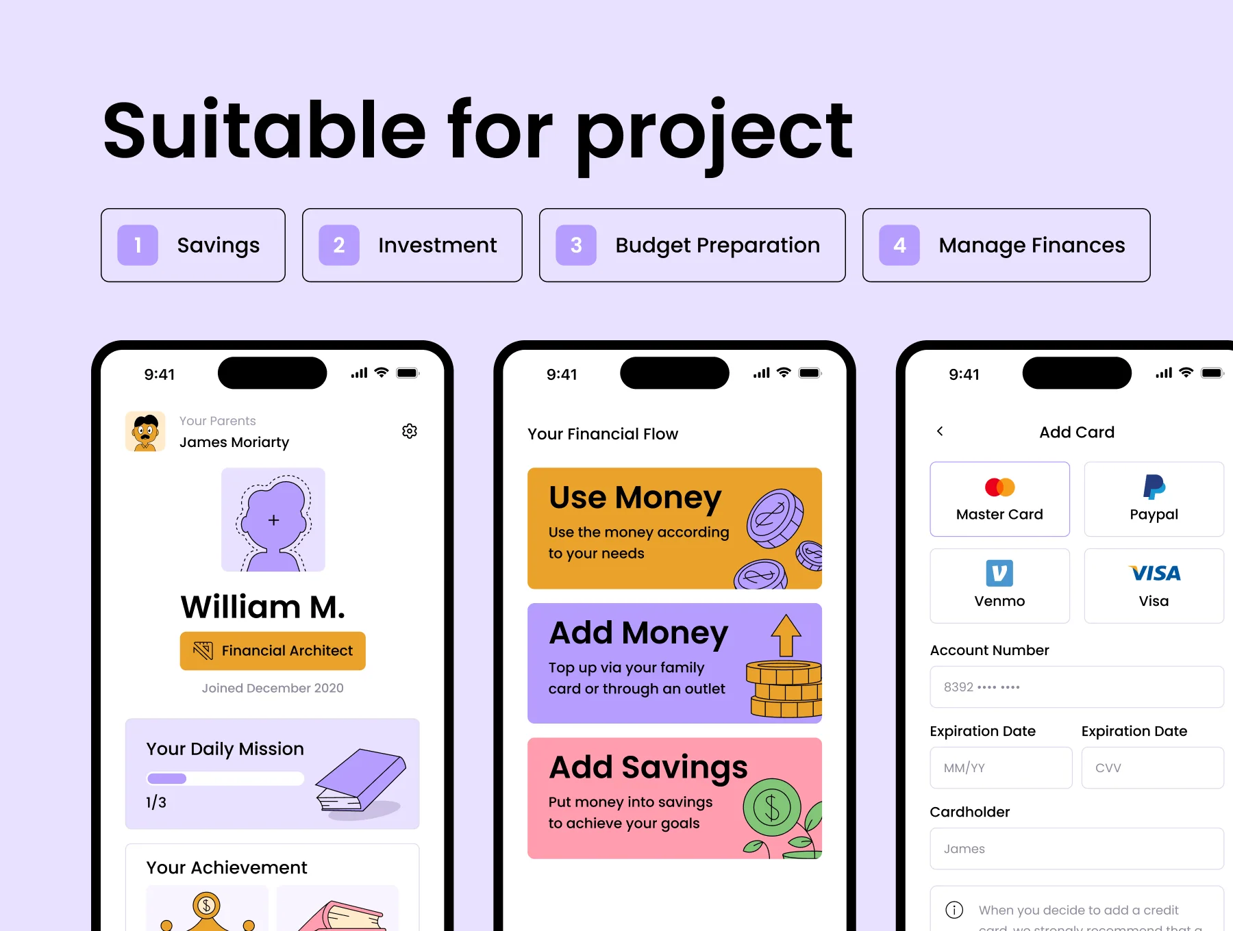 Money Management Mobile App - Application 6