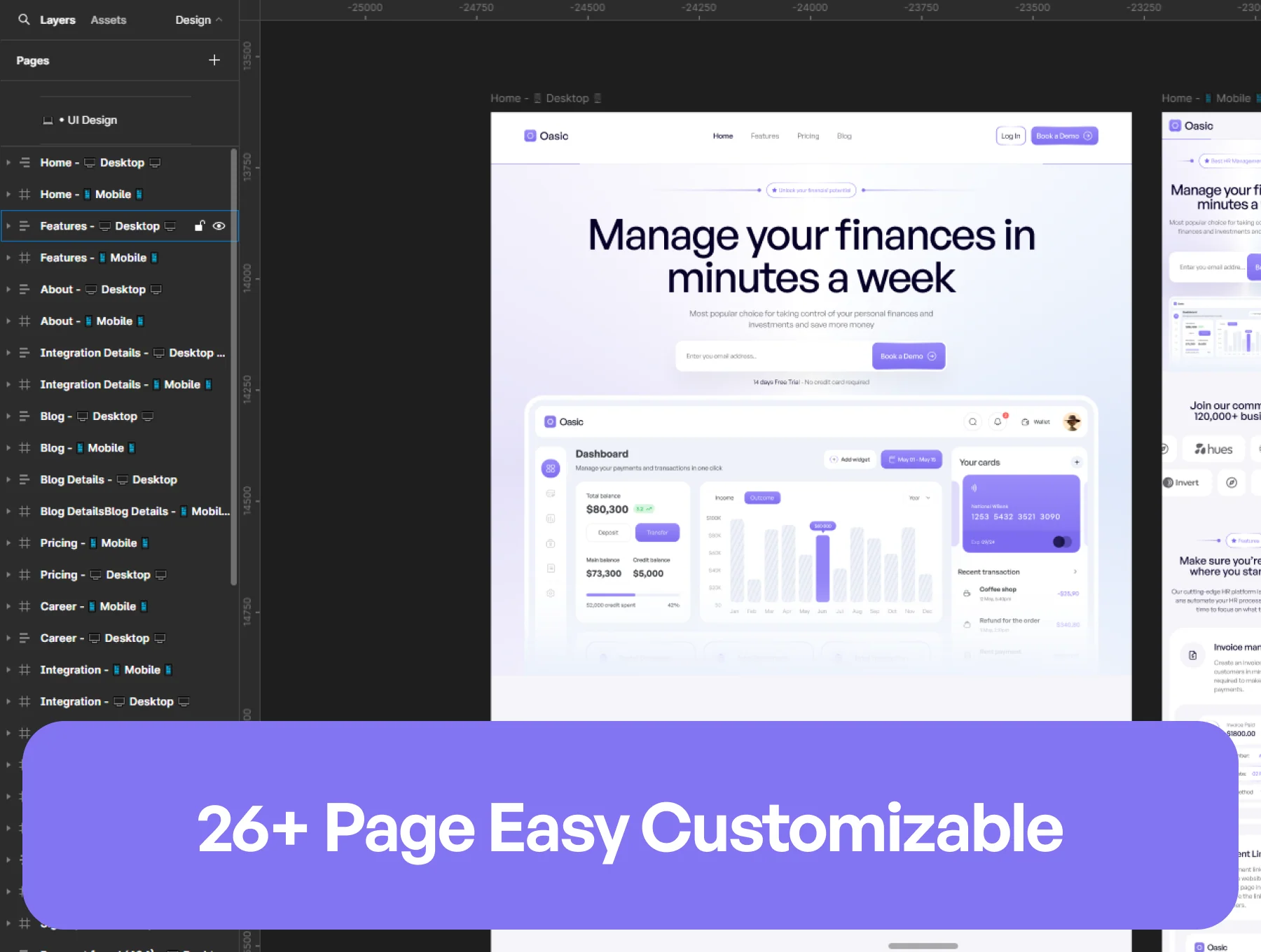 Money Management SaaS Website 5