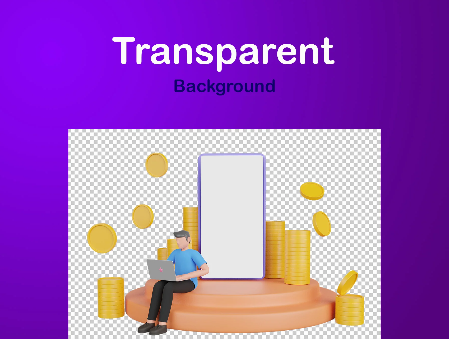 Money Saving 3D Illustration 2