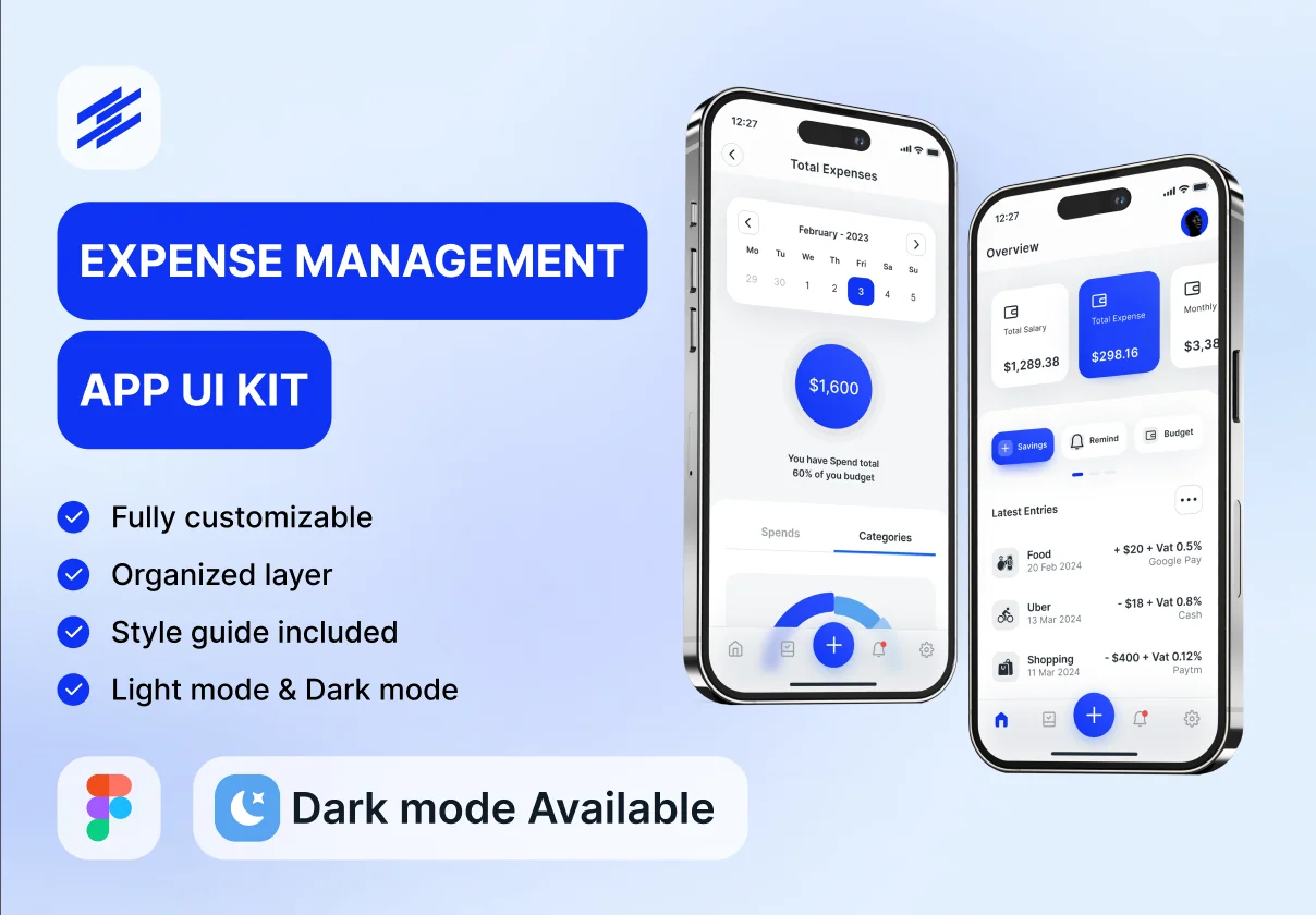 Monex - Expense Management UI Kit