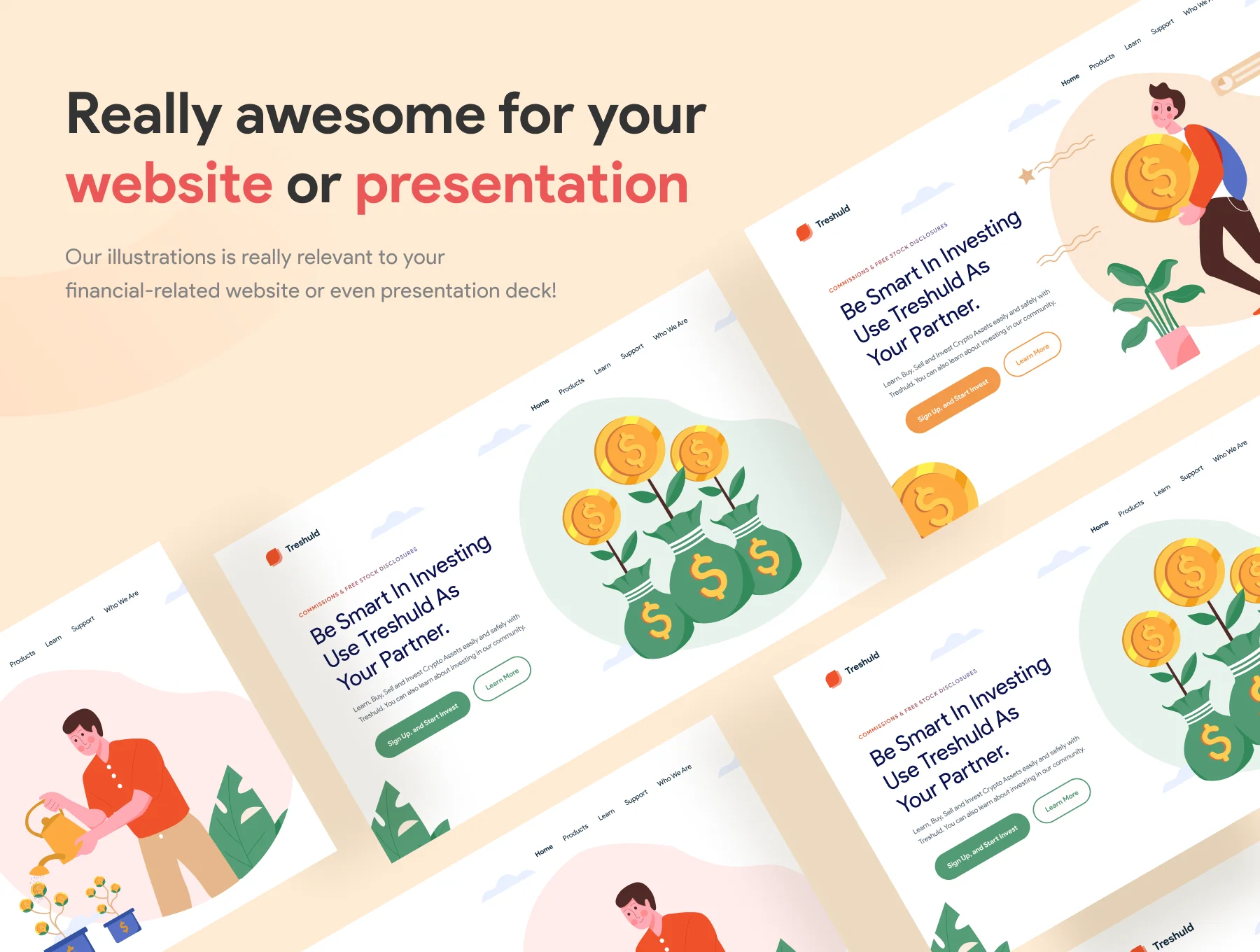 Moneyable - 20 Finance Illustration Set 3