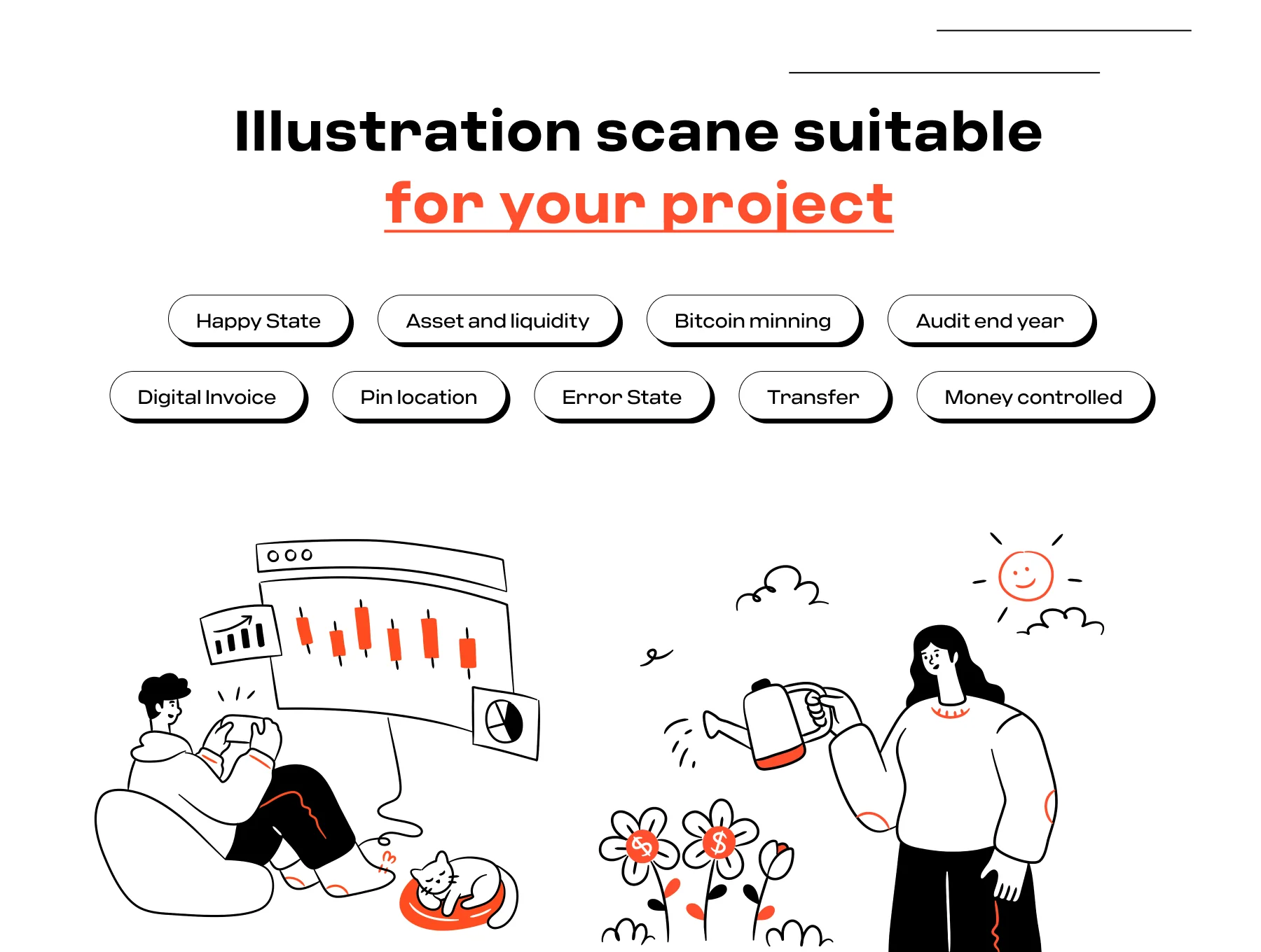 Moneytary-Fintech Illustrations 4