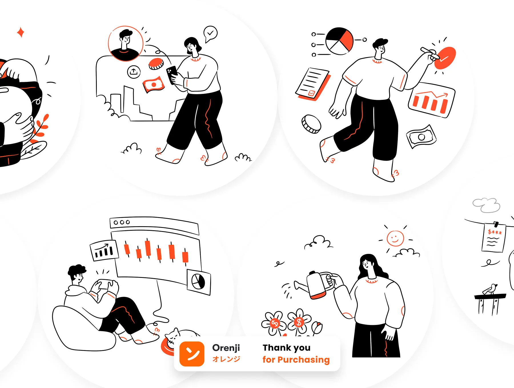 Moneytary-Fintech Illustrations 8
