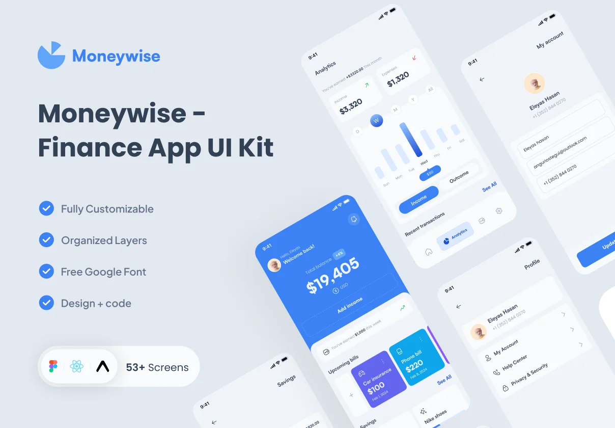 Moneywise Budgeting React Native App