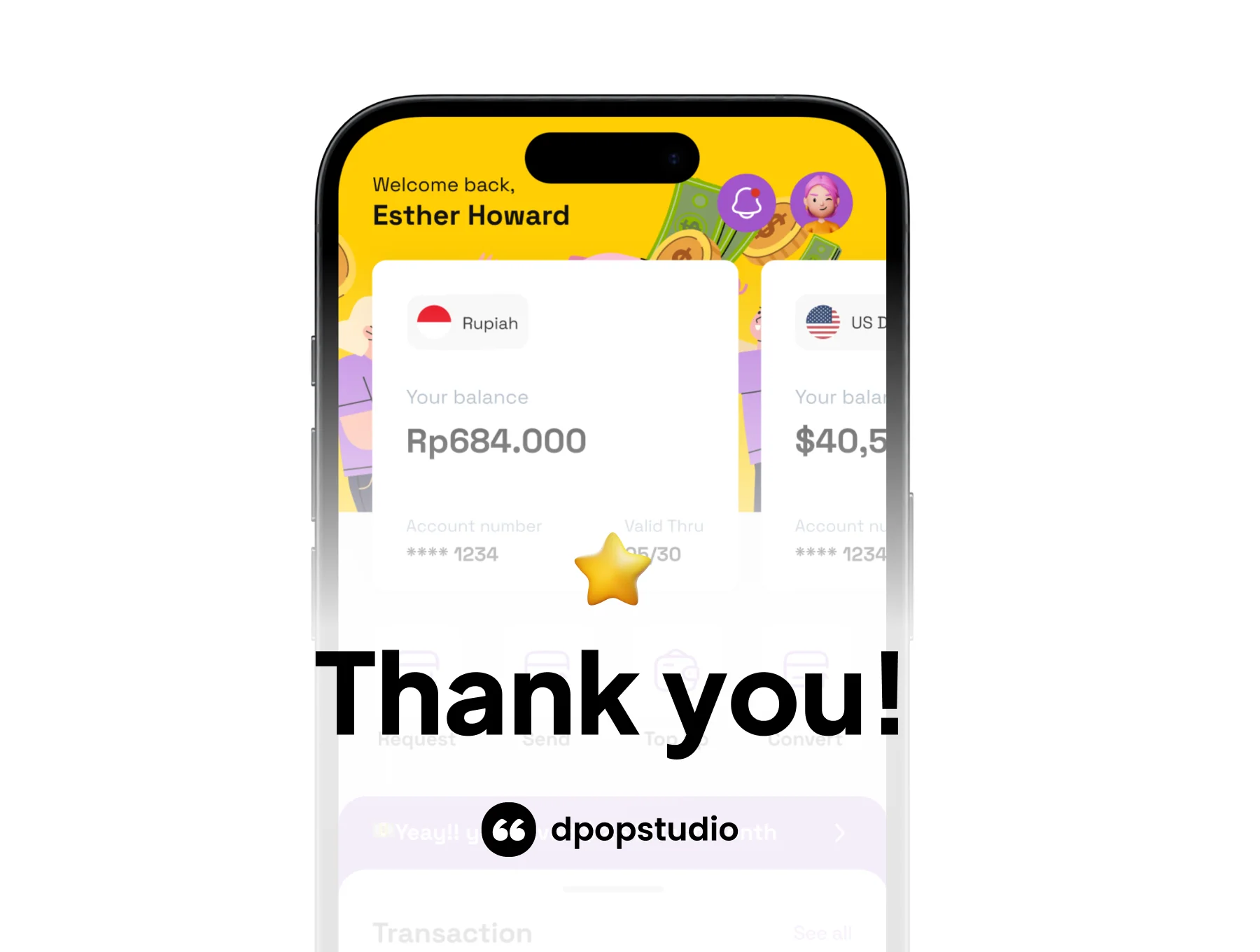 Unfin - Finance App Mobile UI KIT 8