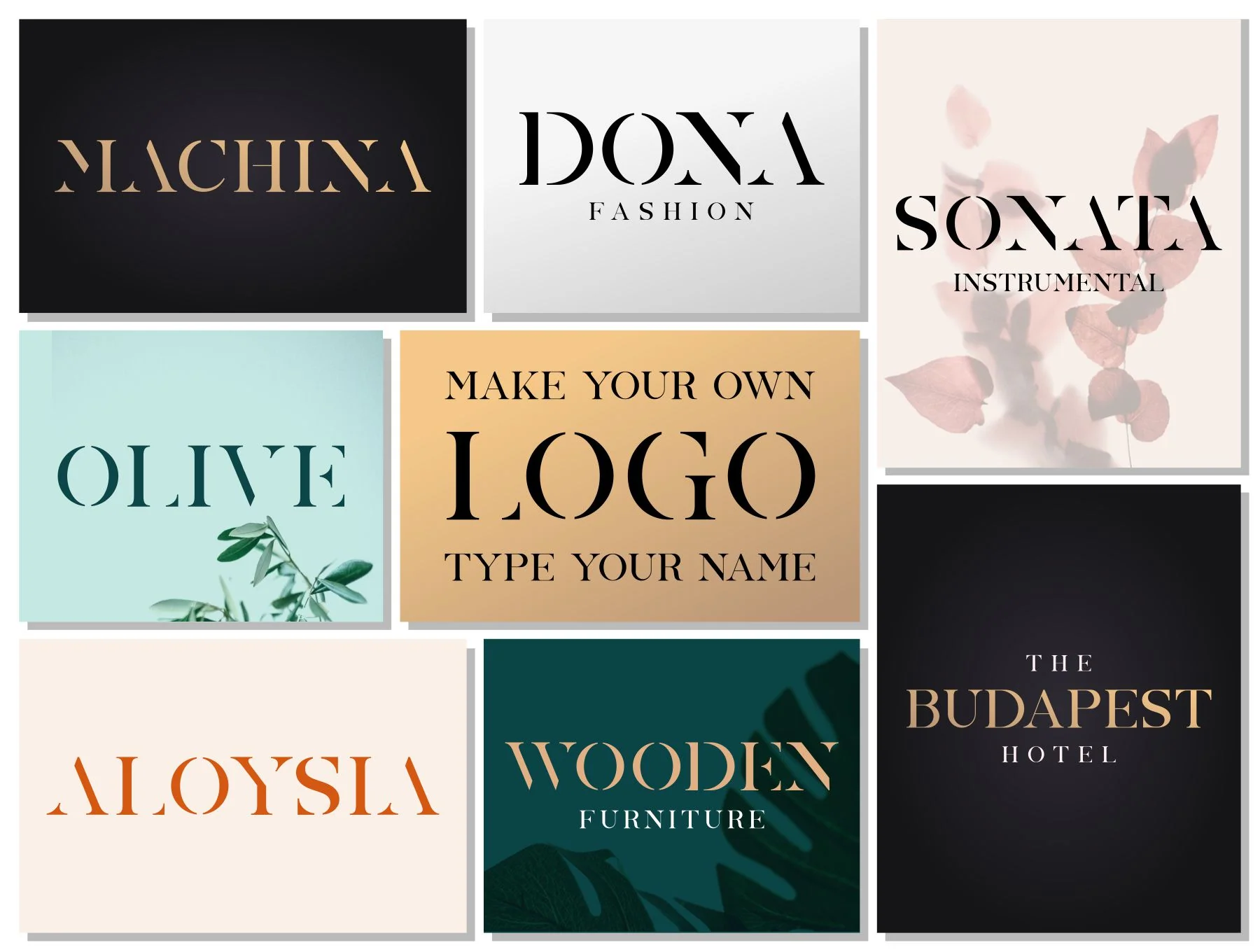 Monica Allcaps Fonts Family 2