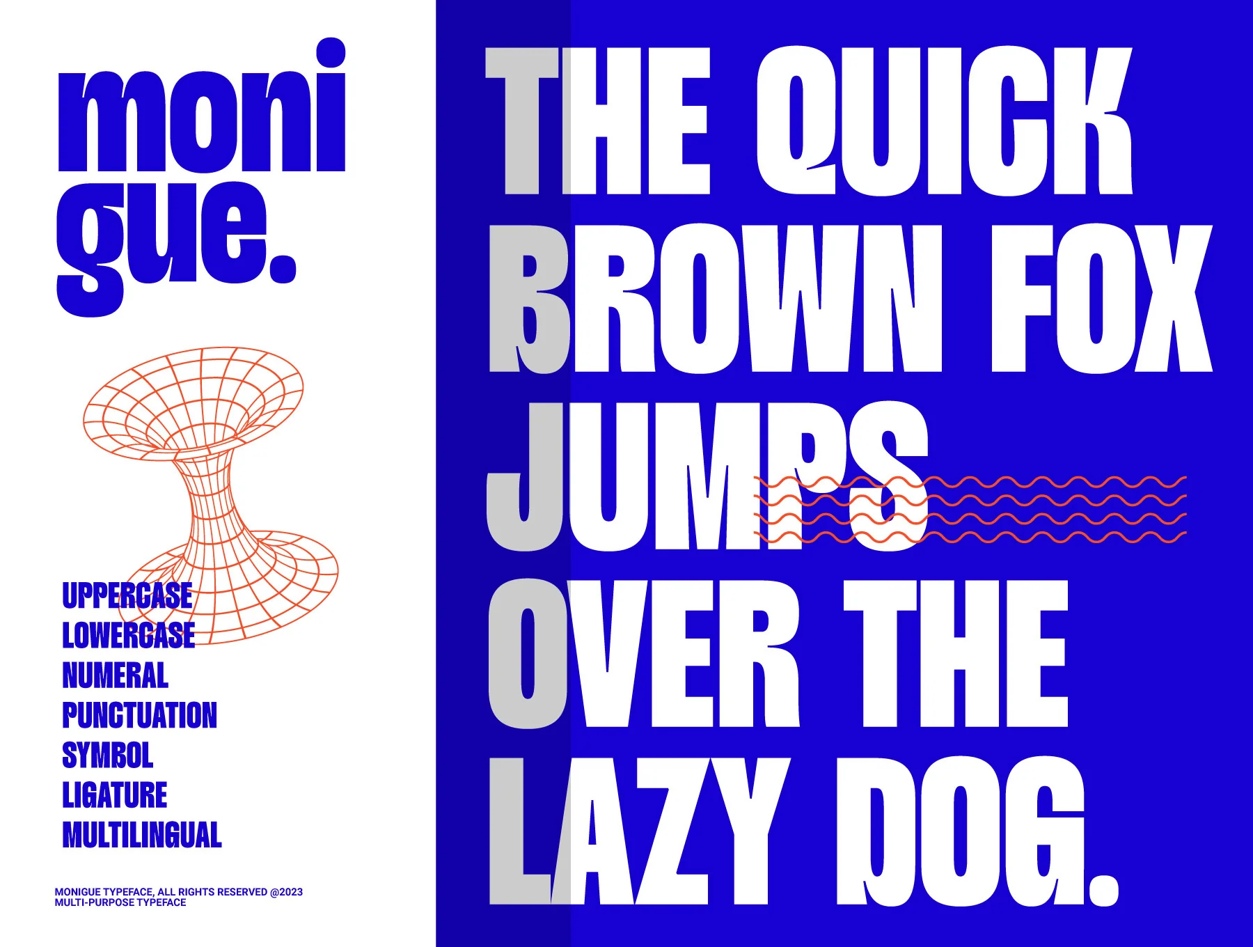 Monigue - Condensed Sans Font