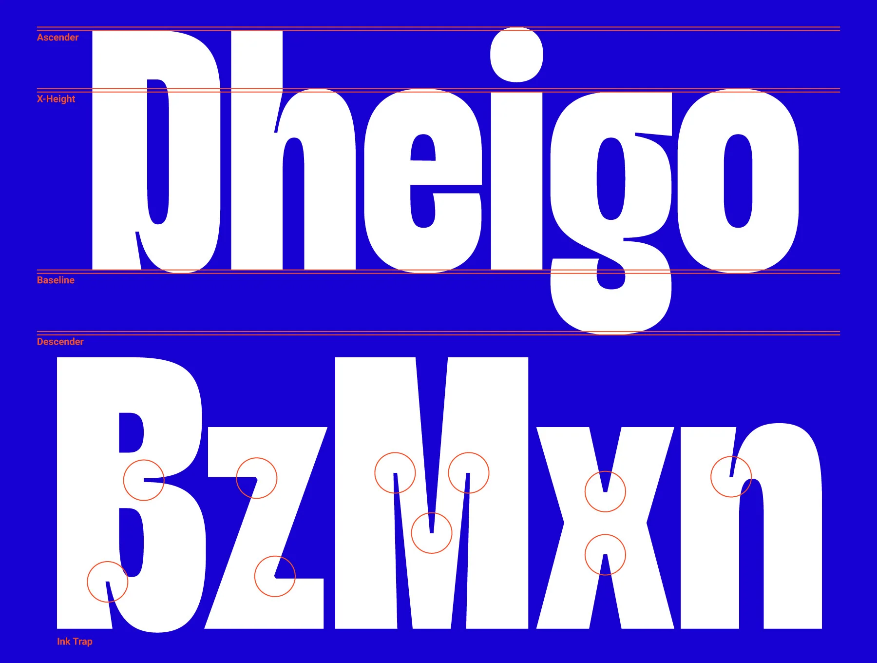 Monigue - Condensed Sans Font 8