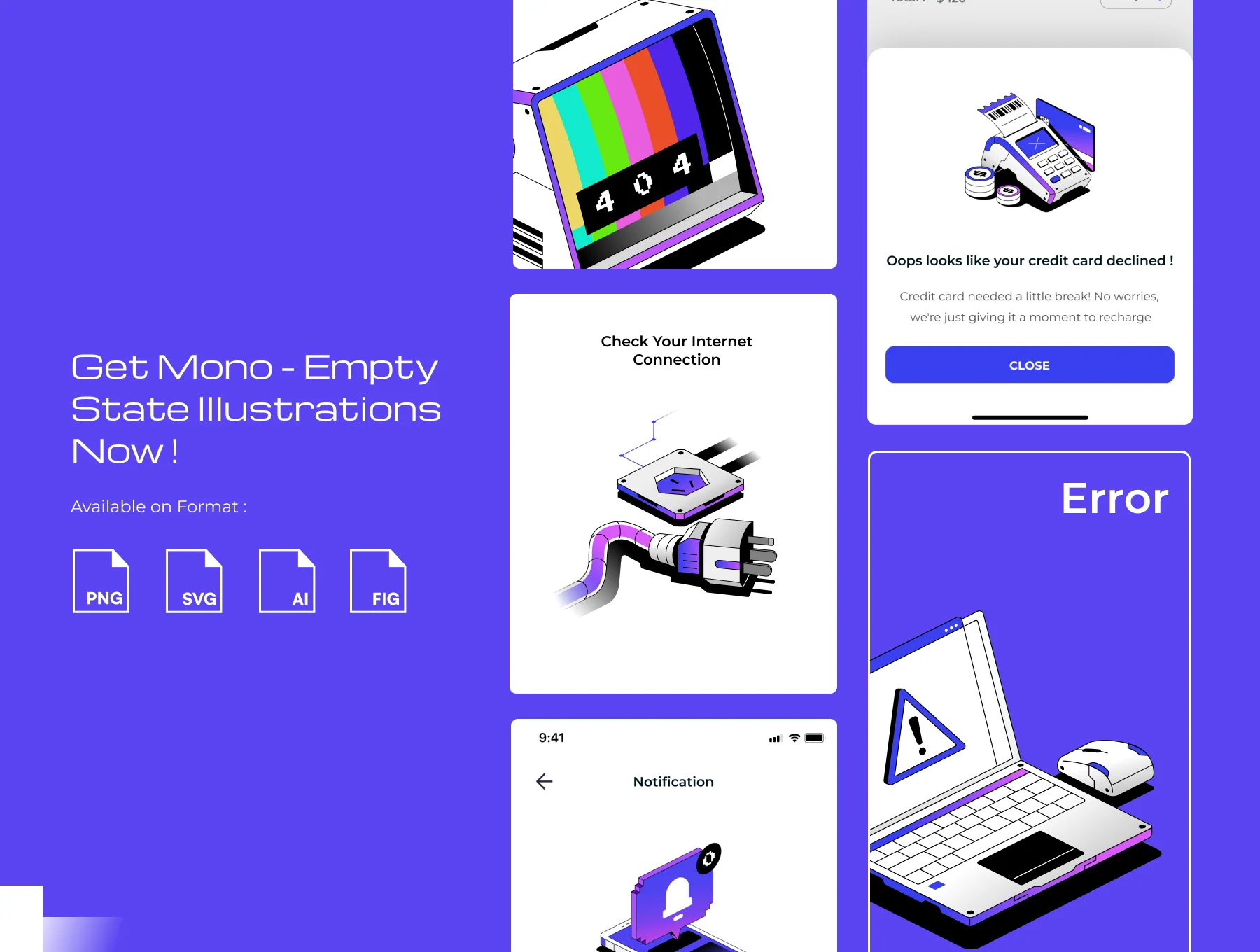 Mono - Empty State Illustrtation 6