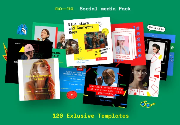 Mono Social Media Kit