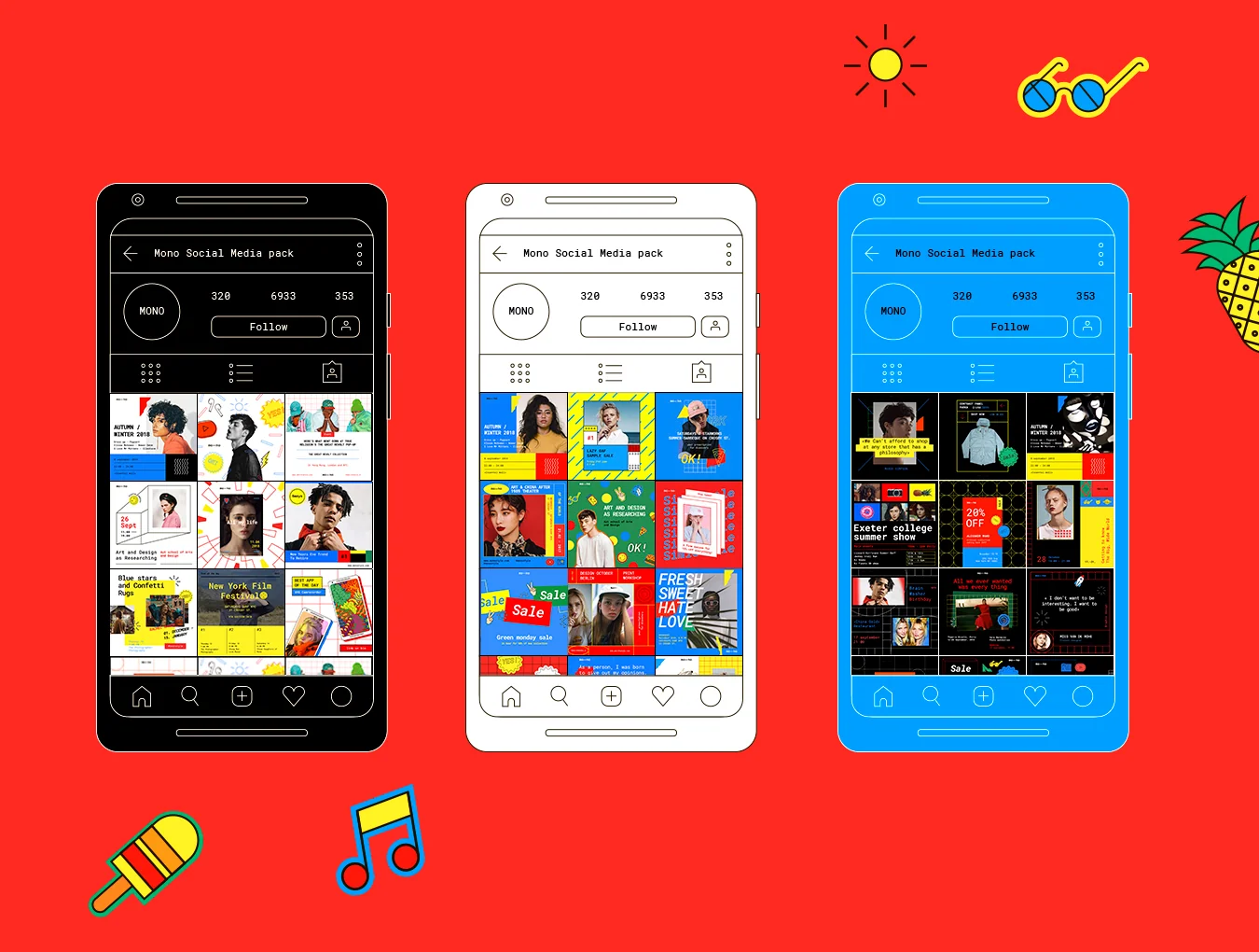 Mono Social Media Kit 6