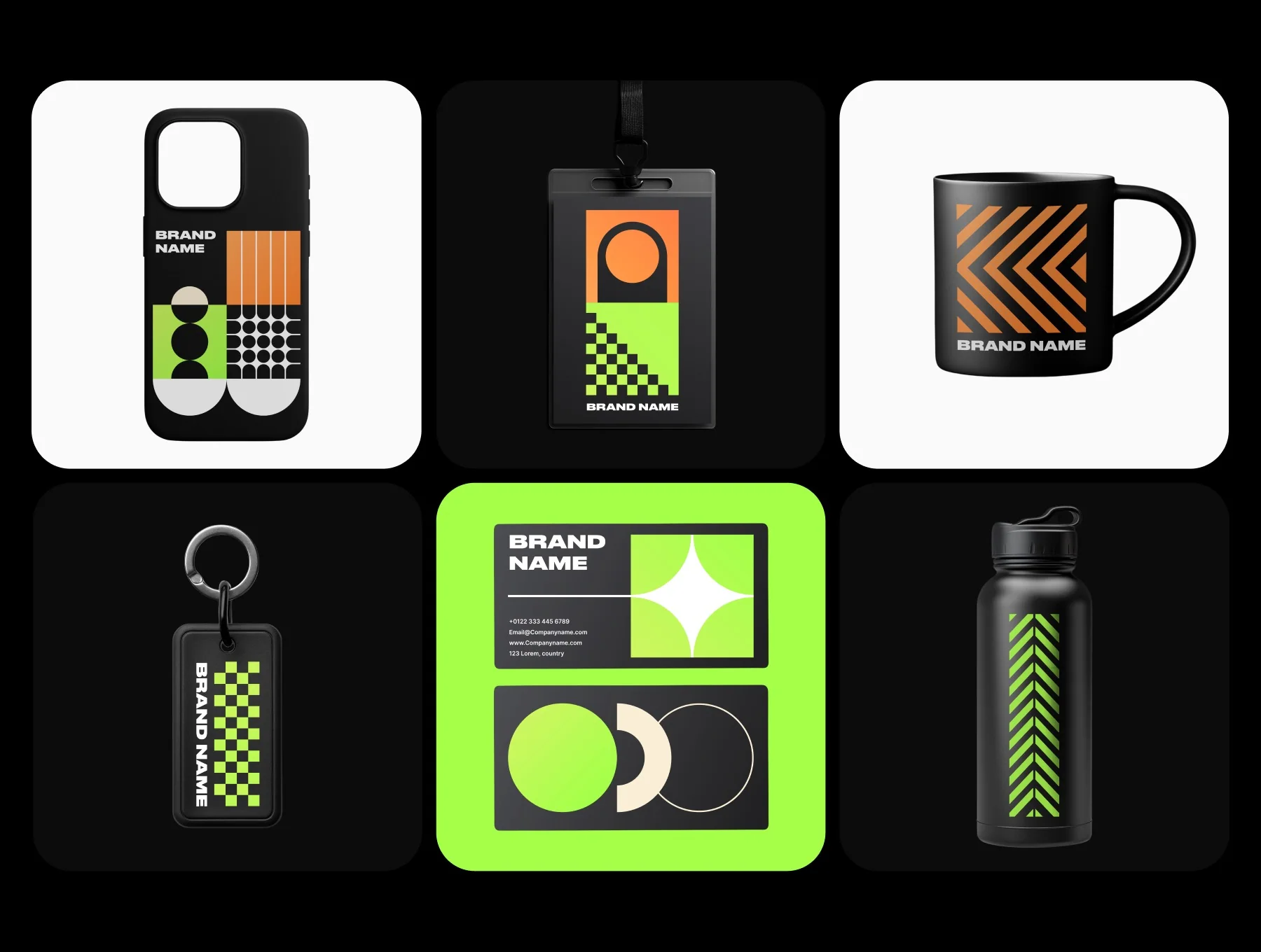 Monolith – Branding Mockup Bundle 4