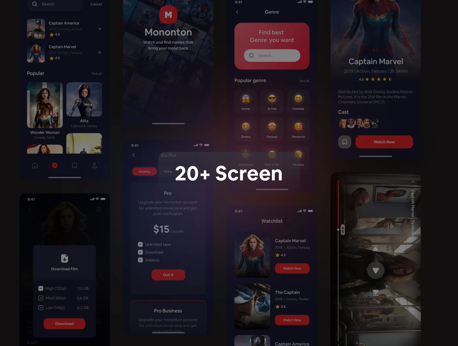Mononton UI KIT 🍿 2